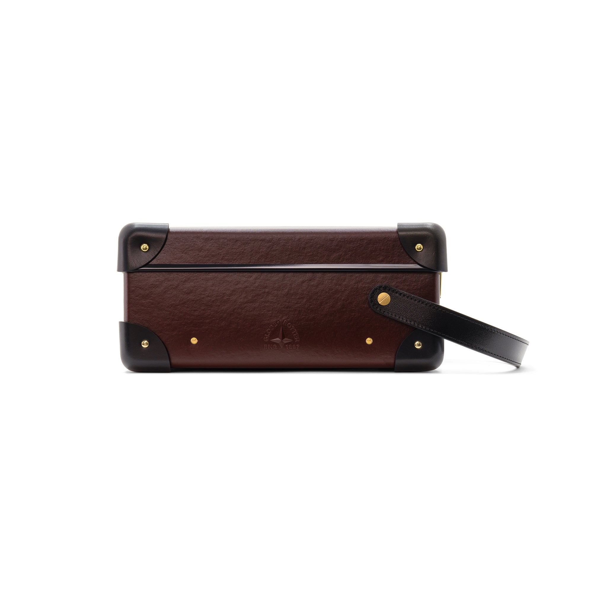 Cutler and Gross · 4-Slot Glasses Cases | Oxblood/Black/Gold