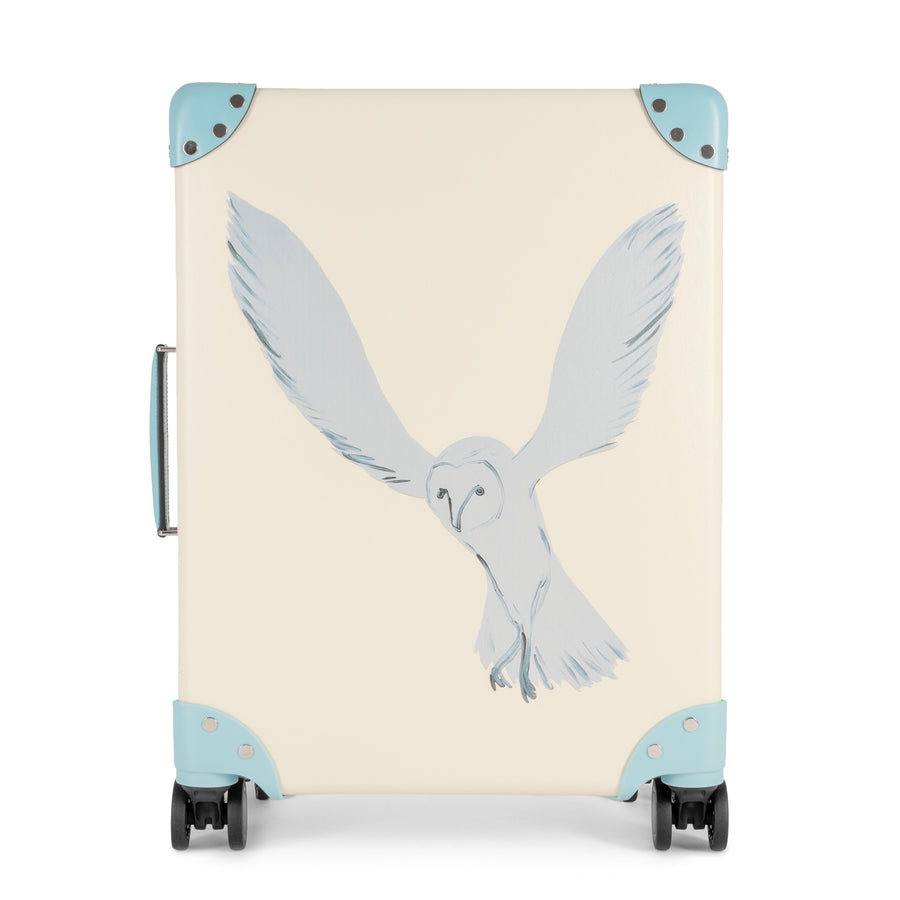 David Shrigley · Carry-On | Ivory/Pastel Blue/Chrome – first image