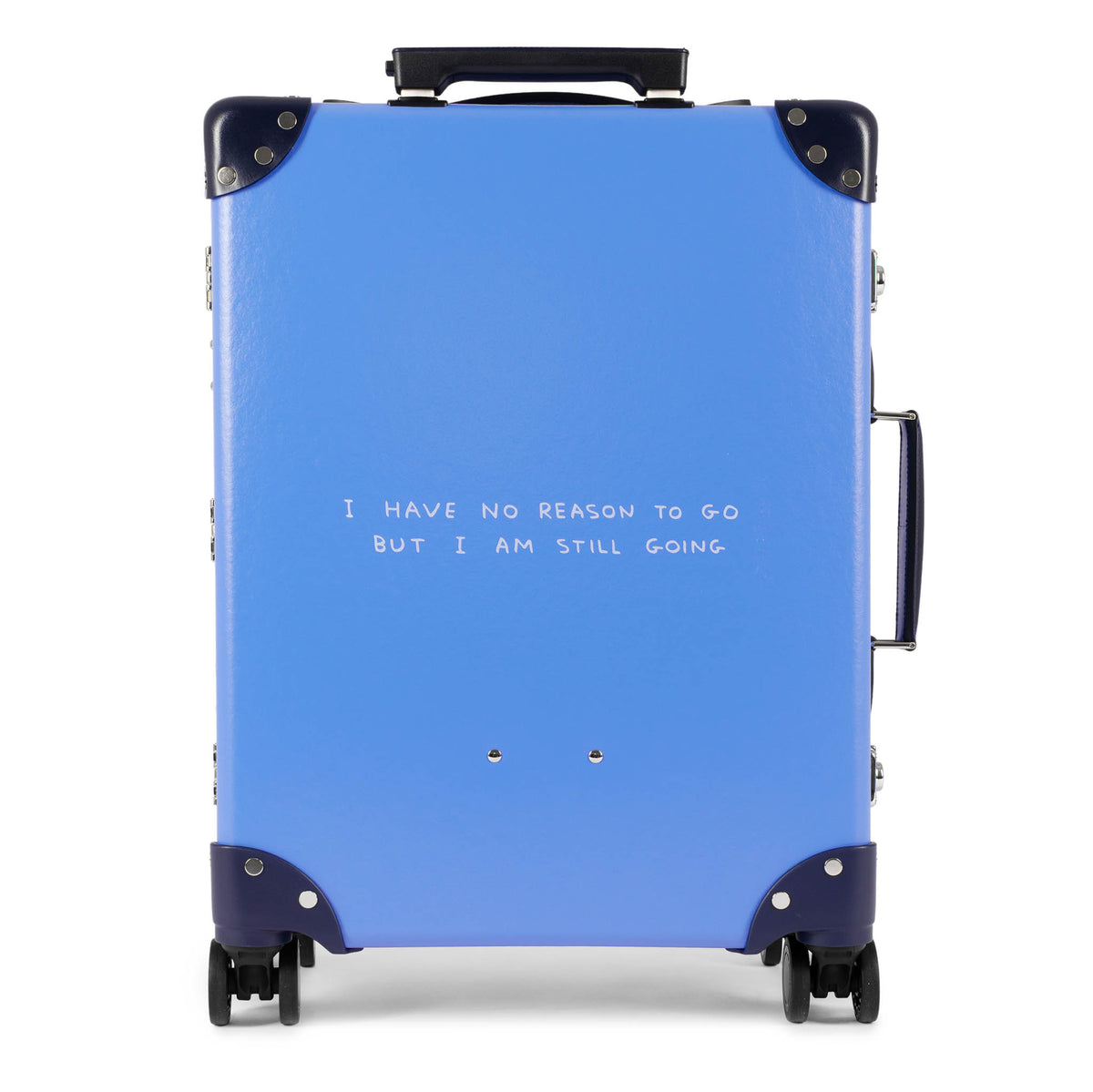 David Shrigley · Carry-On | Royal Blue/Navy/Chrome