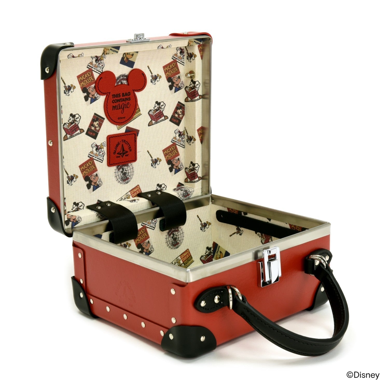 Disney - This Bag Contains Magic Collection · London Square | Red/Black - GLOBE-TROTTER