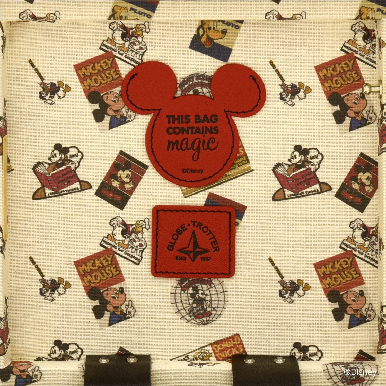 Disney - This Bag Contains Magic Collection · London Square | Red/Black - GLOBE-TROTTER