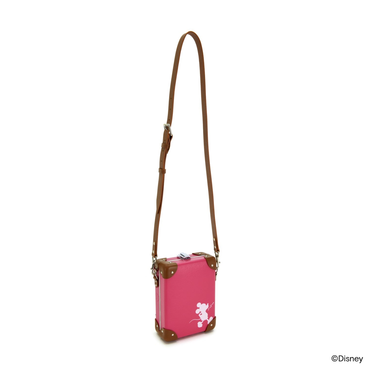 Disney - This Bag Contains Magic Collection · Messenger Case | Magenta/Caramel - GLOBE-TROTTER