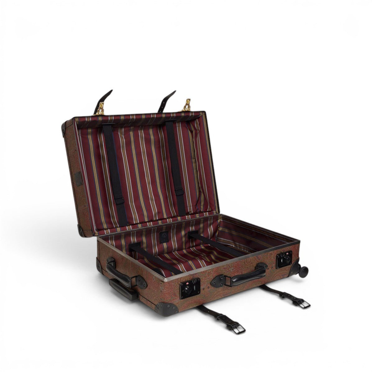 ETRO · Large Check-In - 4 Wheels | Arnica/Black/Black