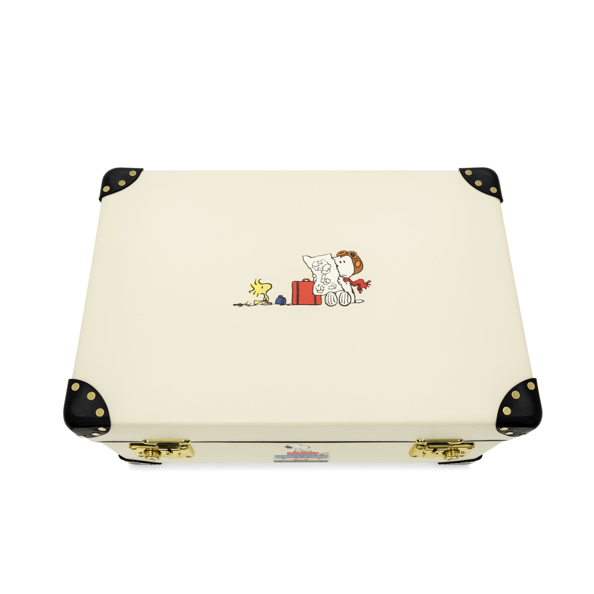 Peanuts · Toy Trunk | Ivory/Navy/Chrome