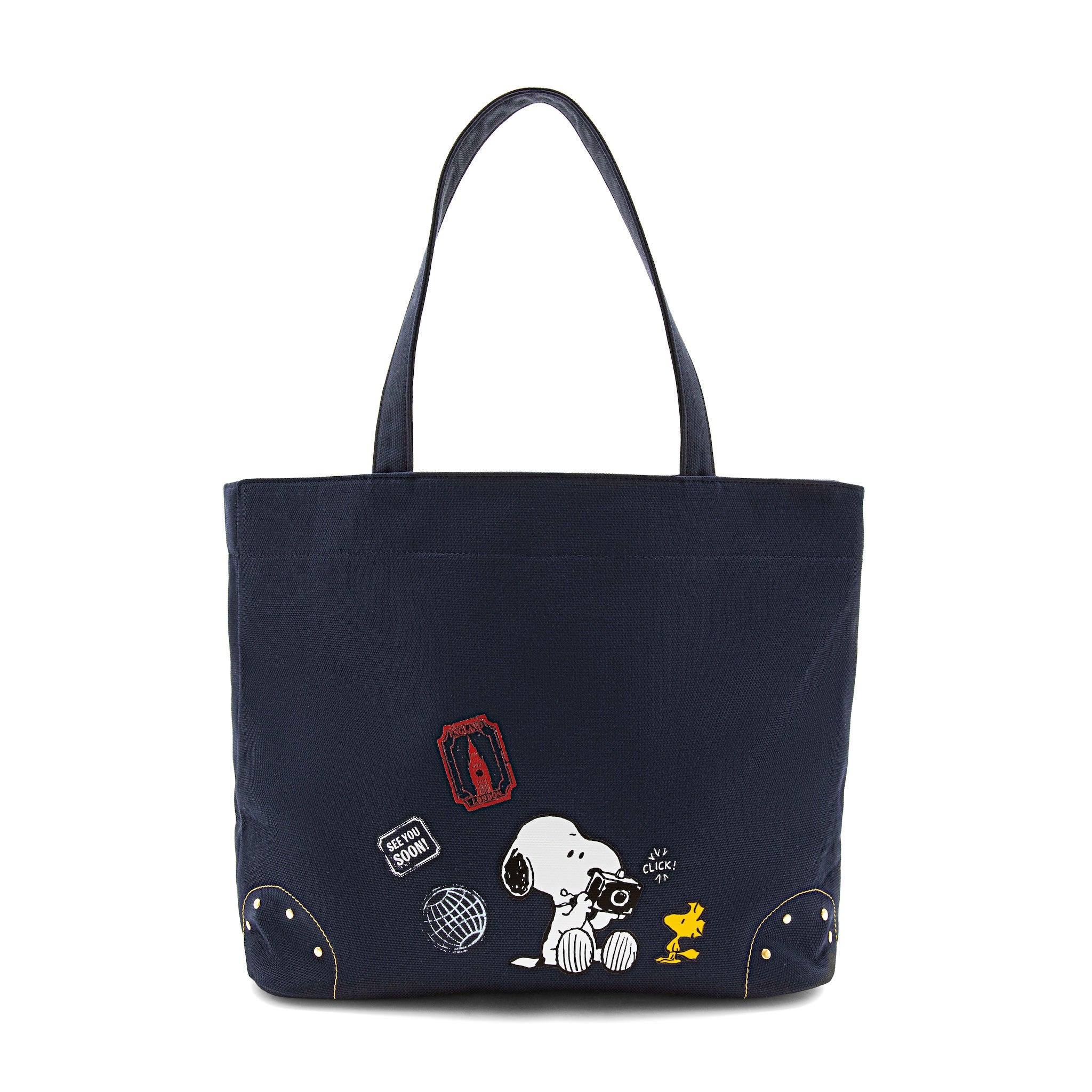 Peanuts · Canvas Tote Bag | Navy