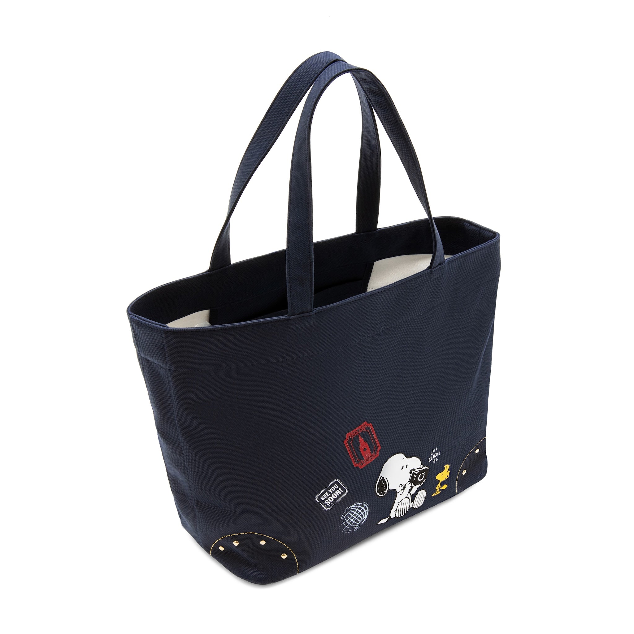 Peanuts · Canvas Tote Bag | Navy