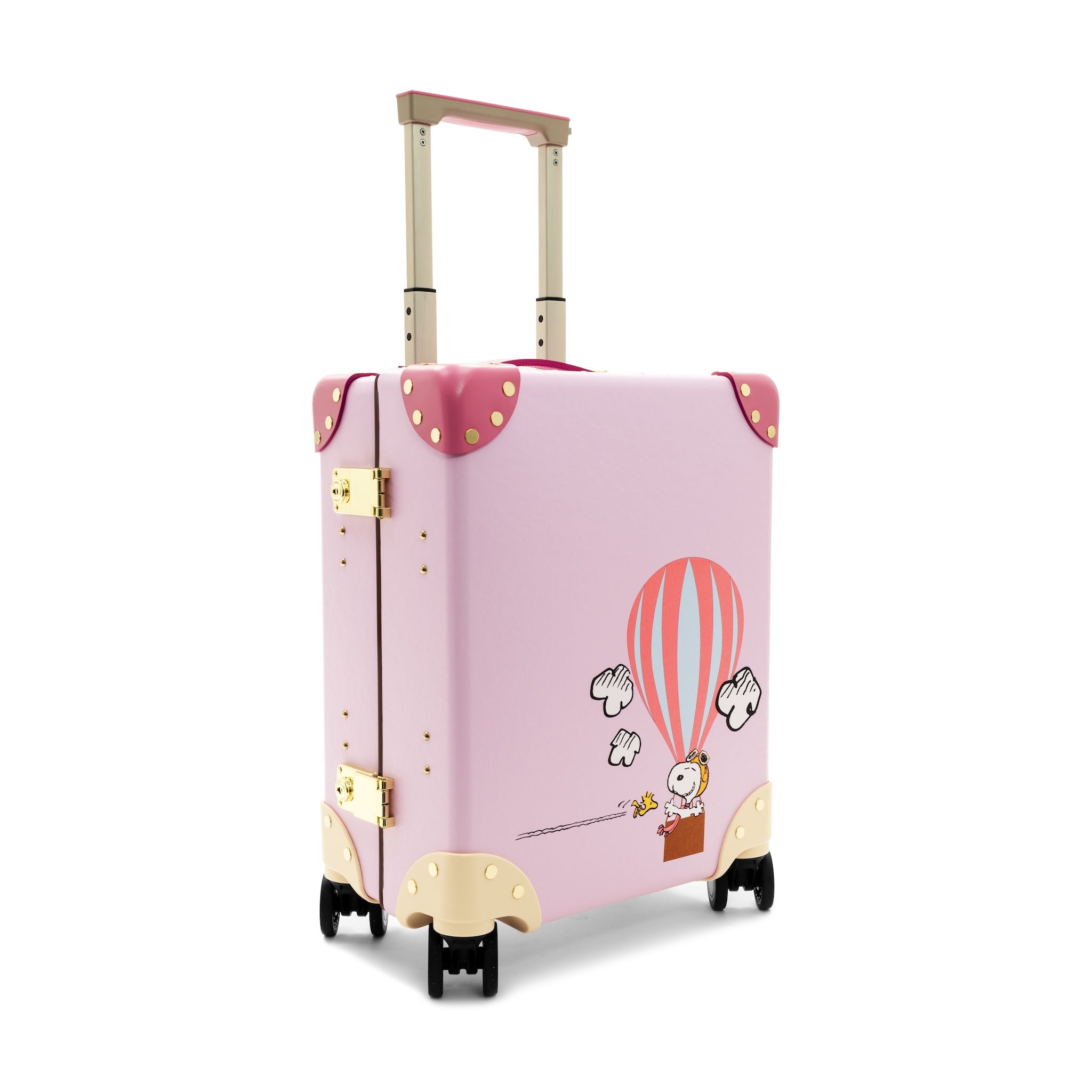 Peanuts · Mini Carry-On - 4 Wheels | Pink/Pink/Gold