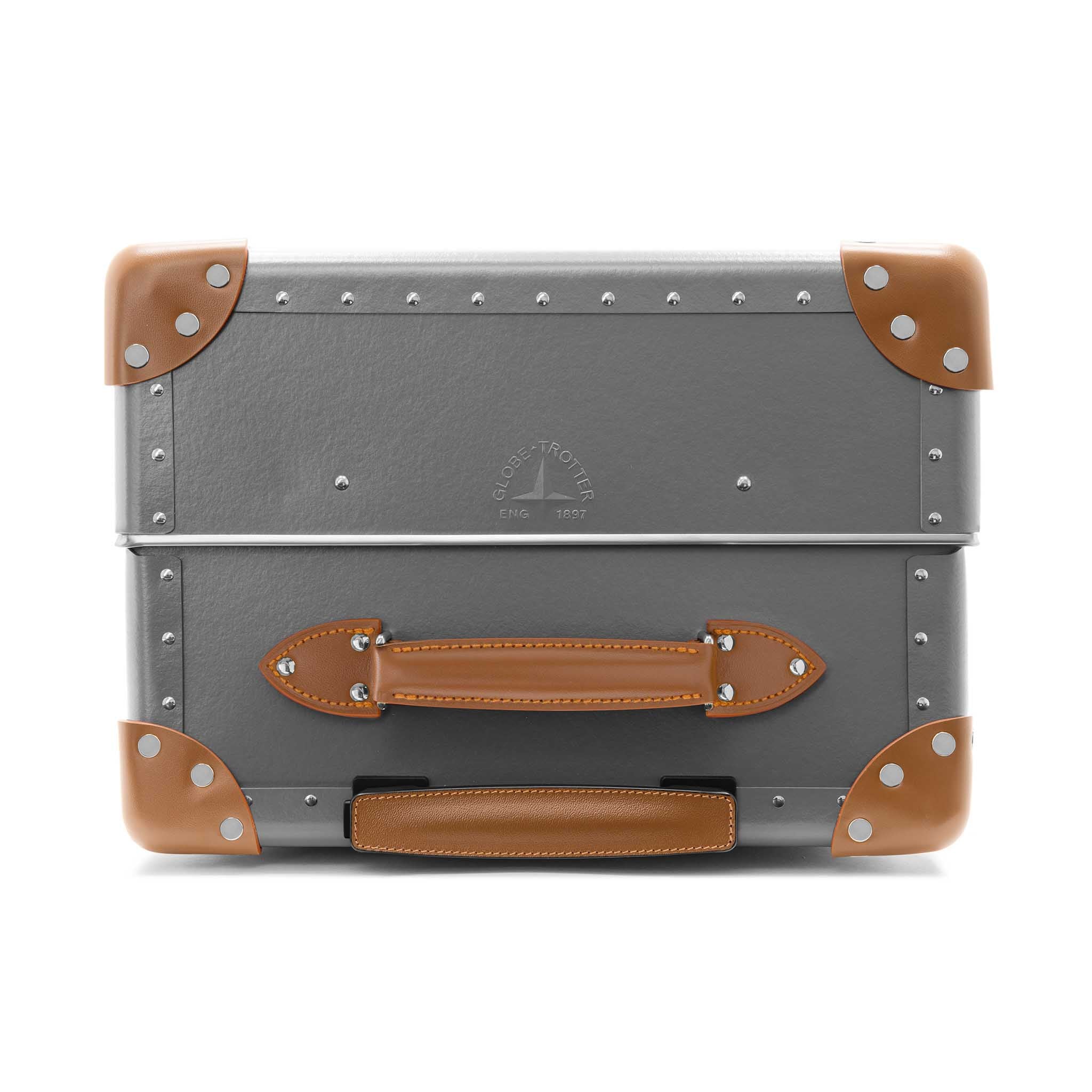 Centenary · Medium Check-In - 4 Wheels | Grey/Caramel