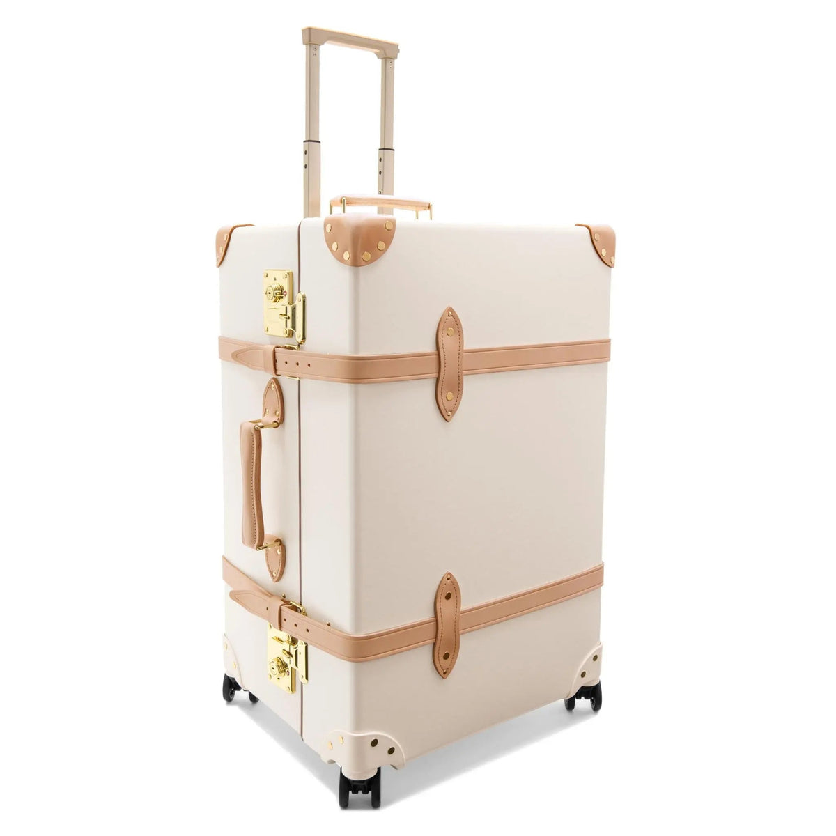 Safari · XL Trunk - 4 Wheels | Ivory/Natural/Gold