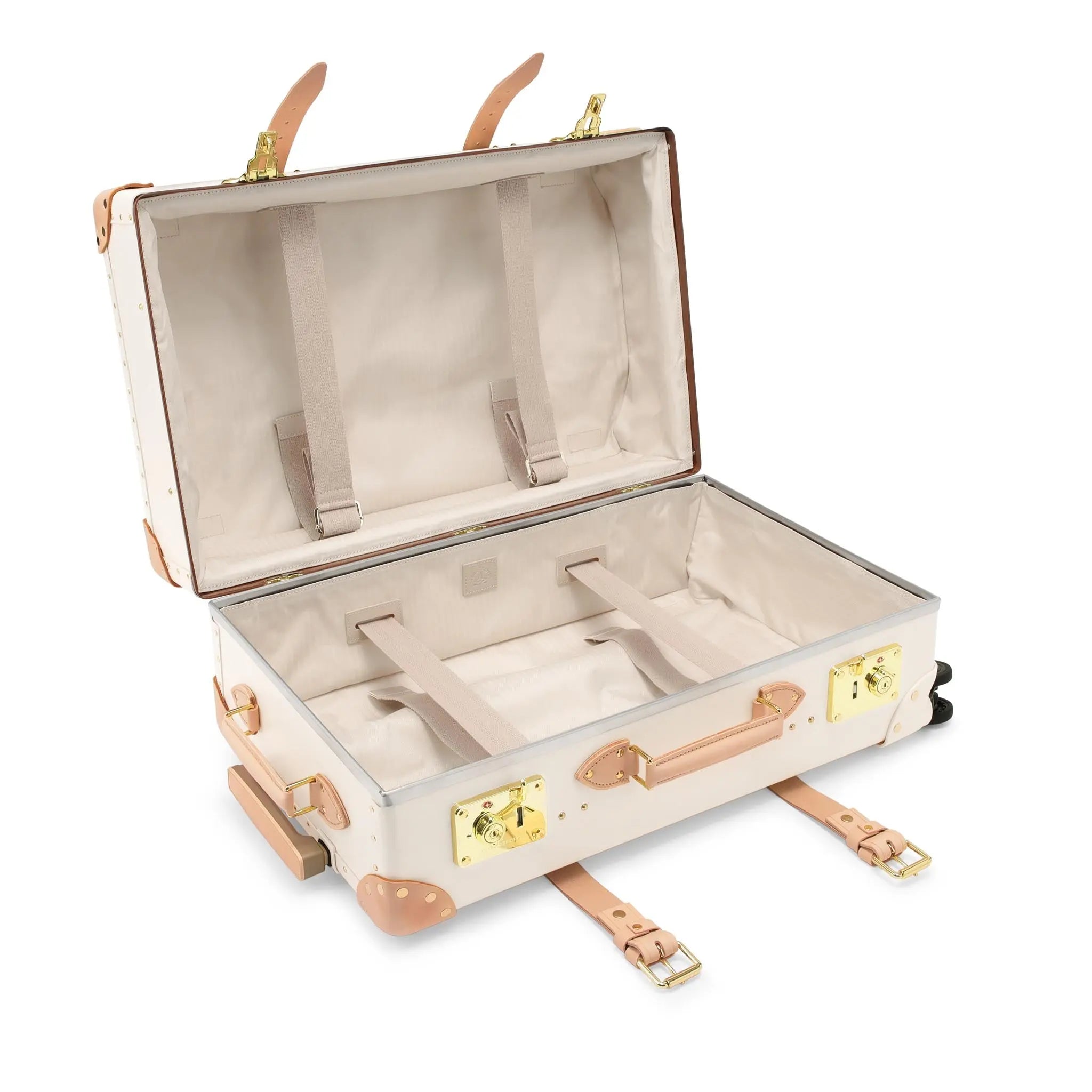 New - Safari · Medium Check-In - 4 Wheels | Ivory/Natural - GLOBE-TROTTER