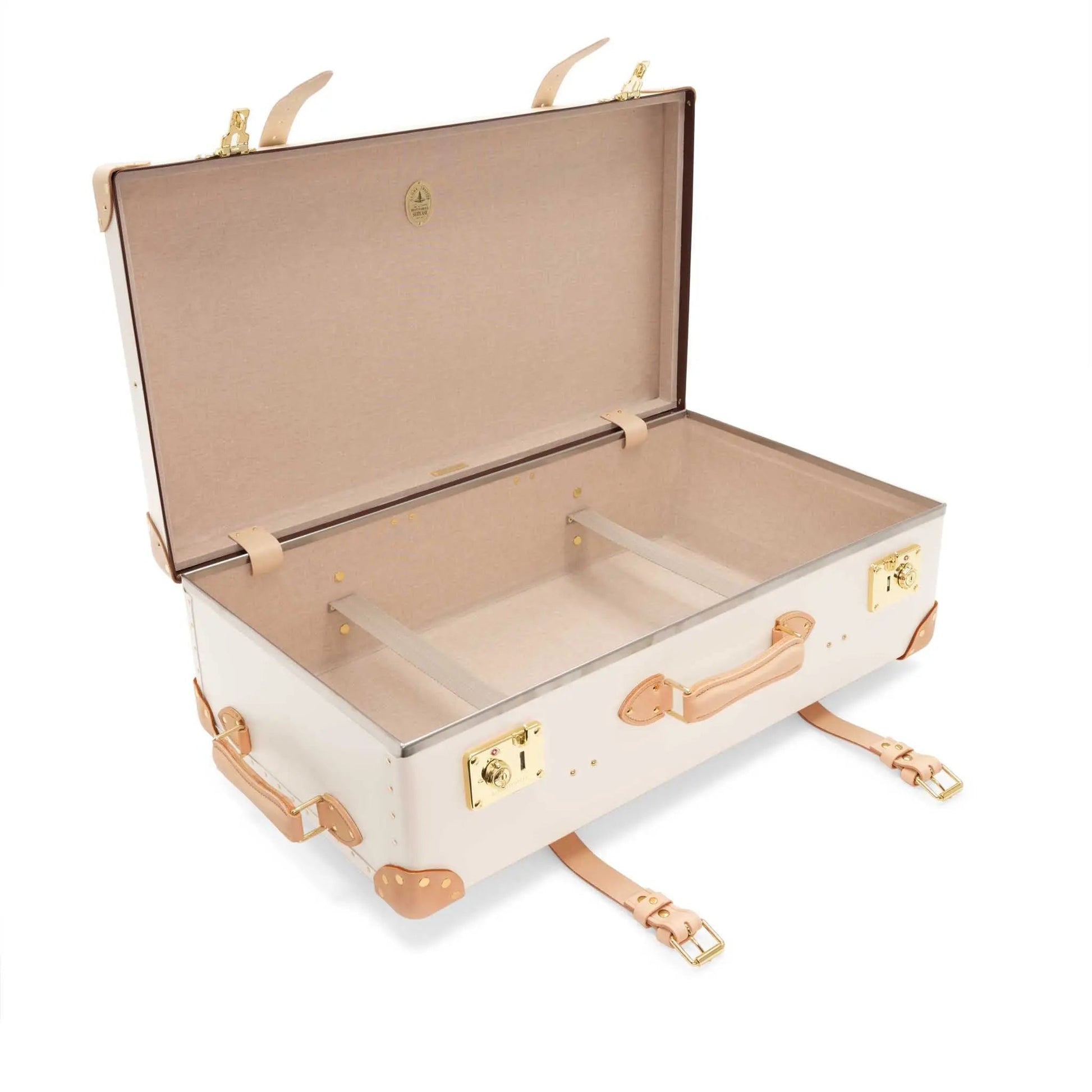 Safari · Large Check-In - 2 Wheels | Ivory/Natural - GLOBE-TROTTER