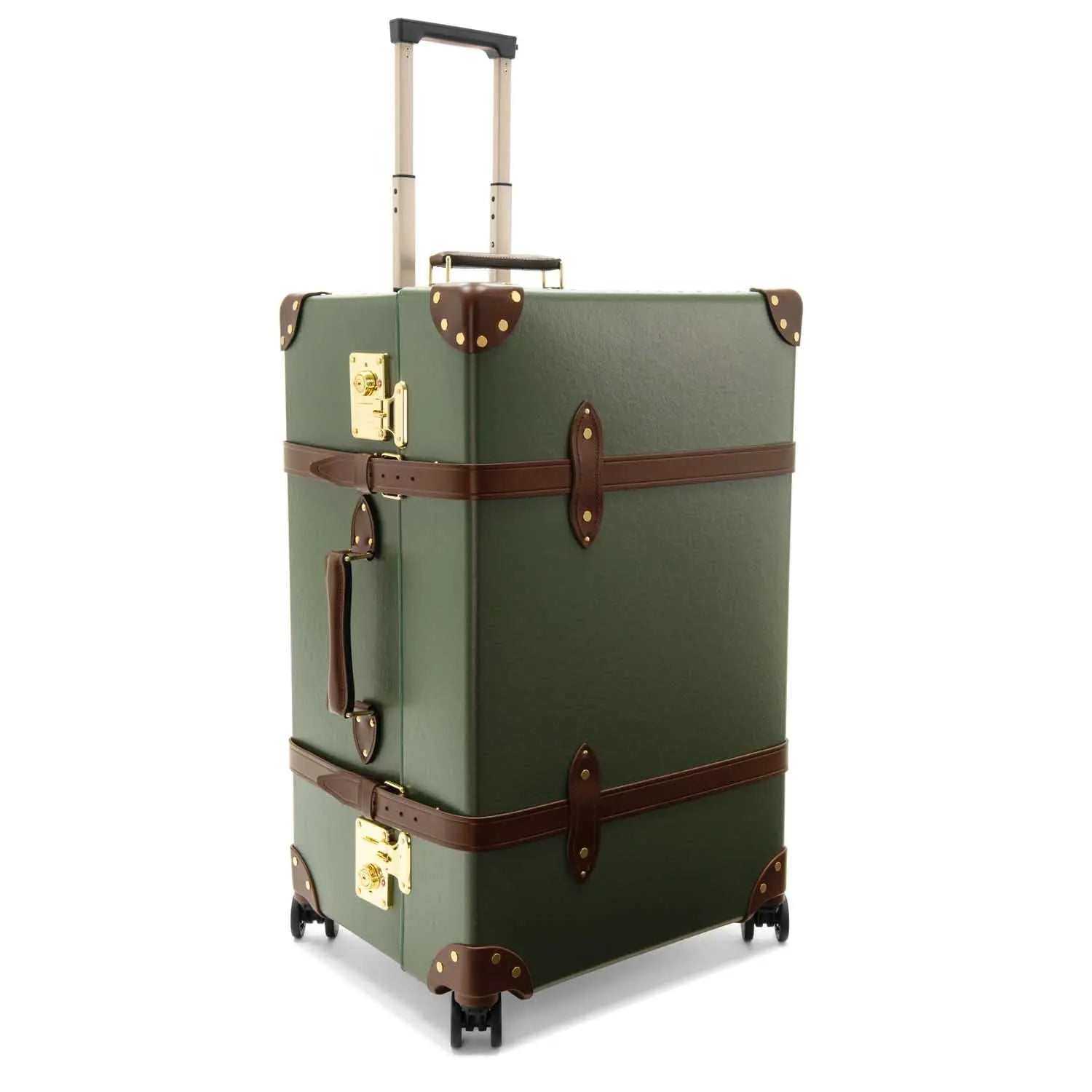 Centenary · XL Trunk - 4 Wheels | Green/Brown/Gold