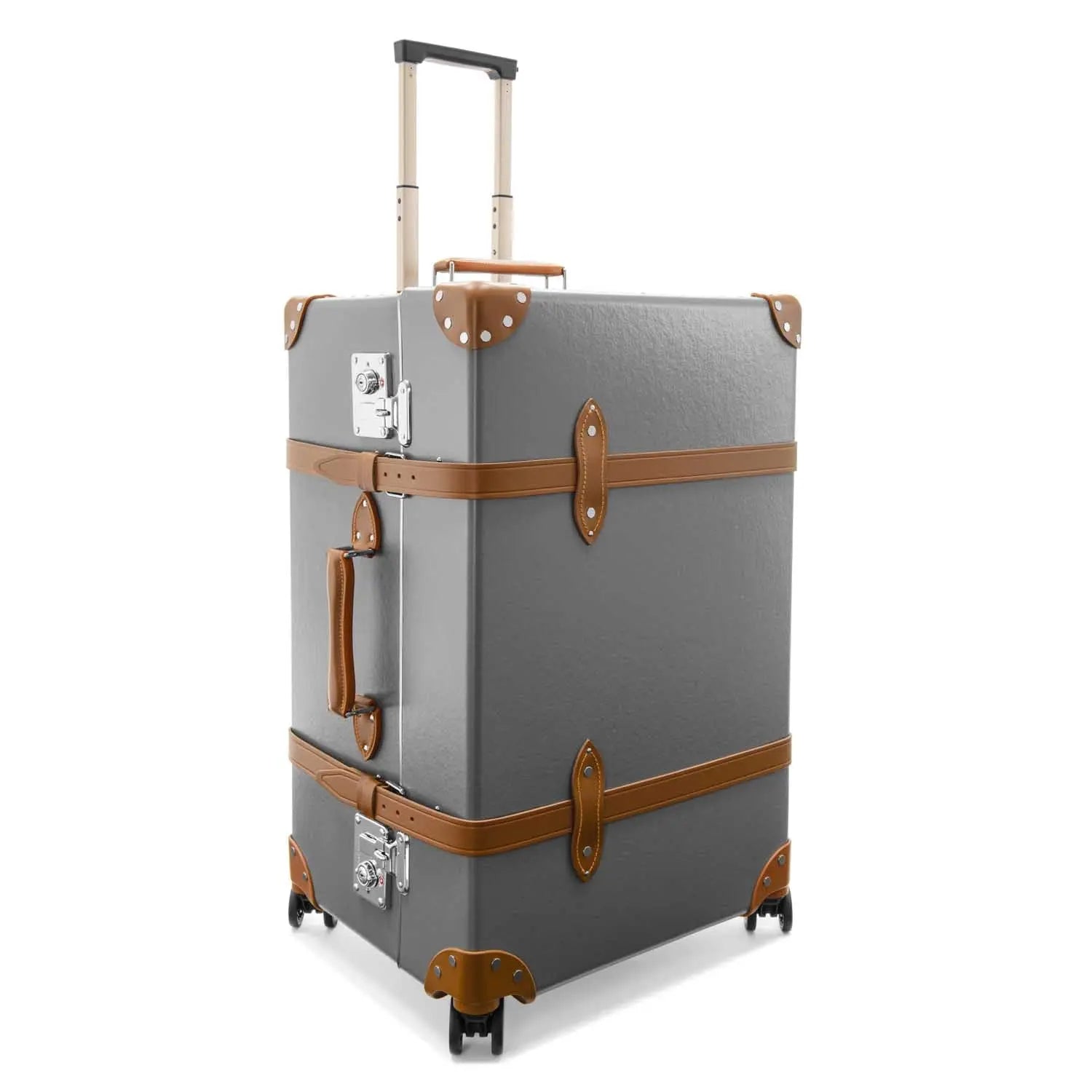 New - Centenary · XL Trunk | Grey/Caramel - GLOBE-TROTTER