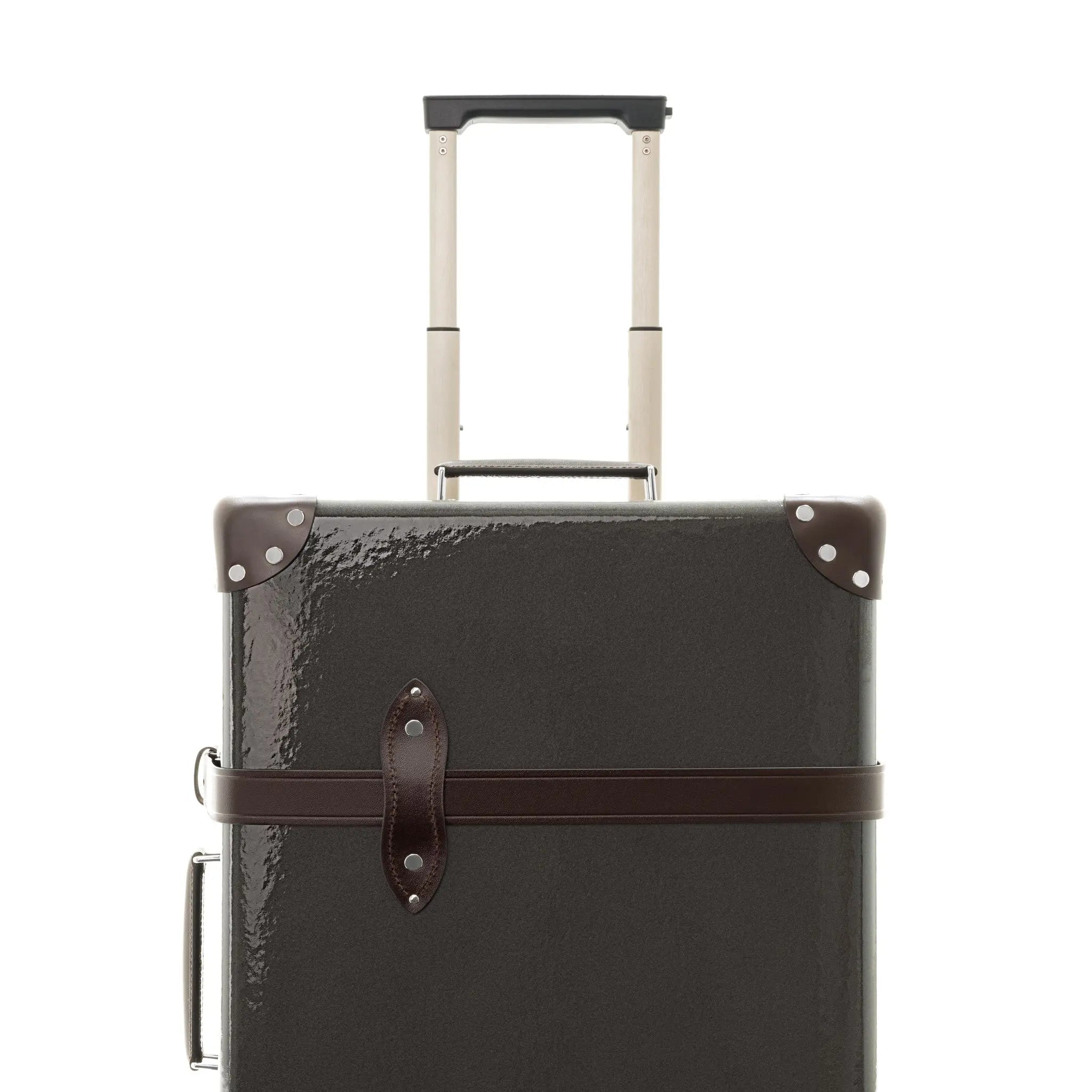 Caviar · Medium Check-In - 4 Wheels | Caviar/Chocolate/Chrome - GLOBE-TROTTER