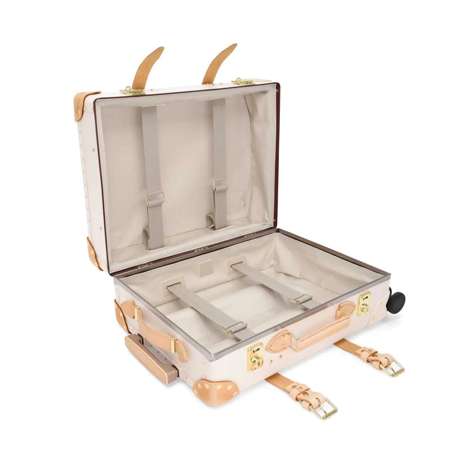 Safari · Carry-On - 4 Wheels | Ivory/Natural/Gold - GLOBE-TROTTER