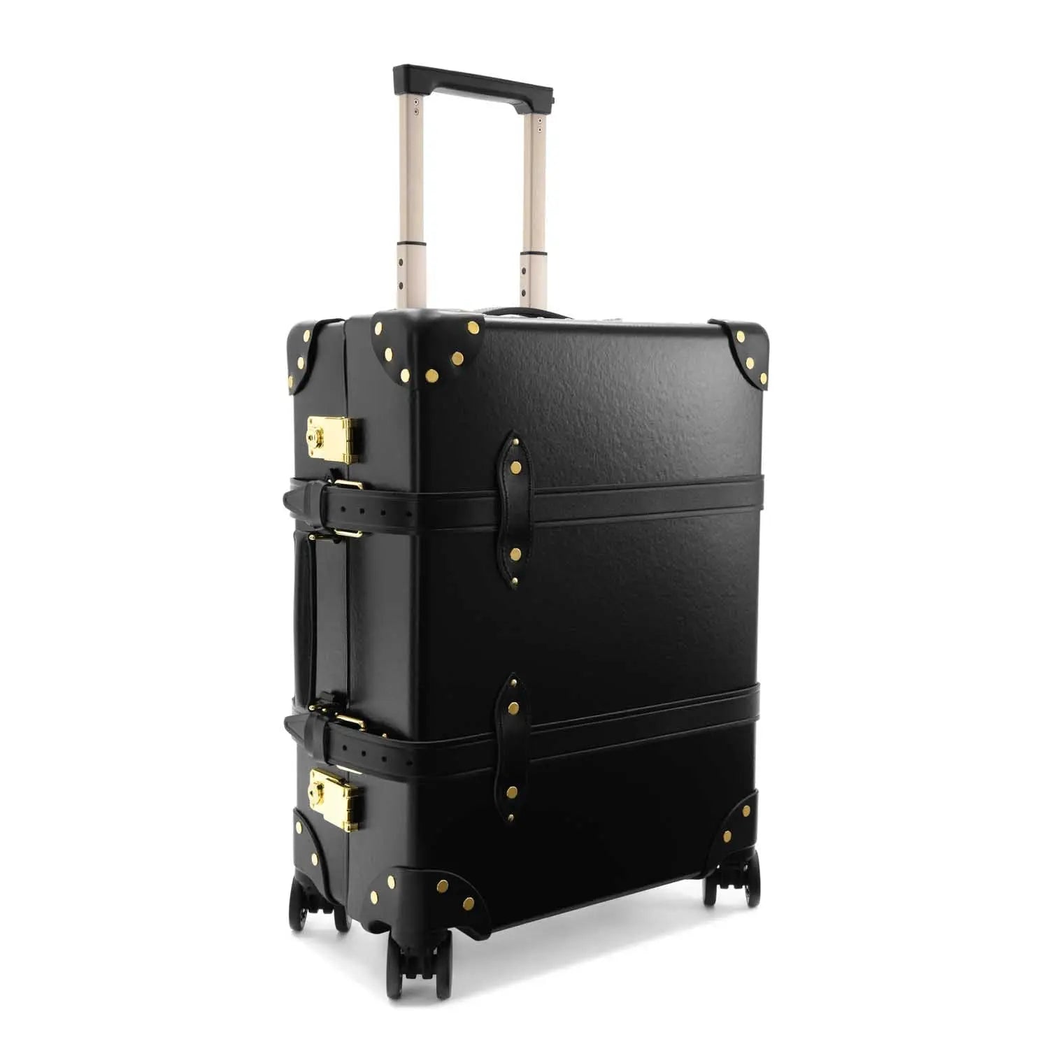 Centenary Carry-On - 4 Wheels | Black/Black/Gold | Globe-Trotter