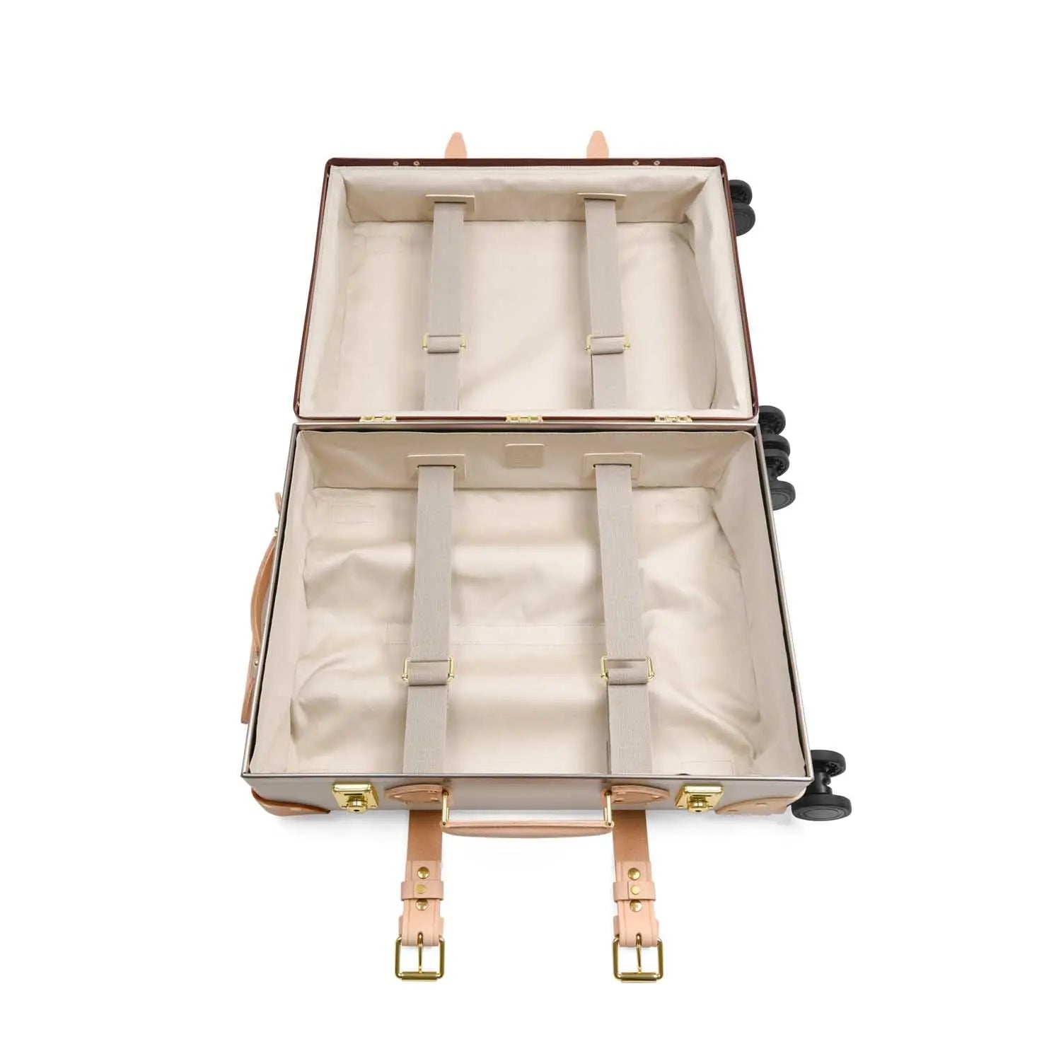 Safari · Carry-On - 4 Wheels | Ivory/Natural/Gold - GLOBE-TROTTER