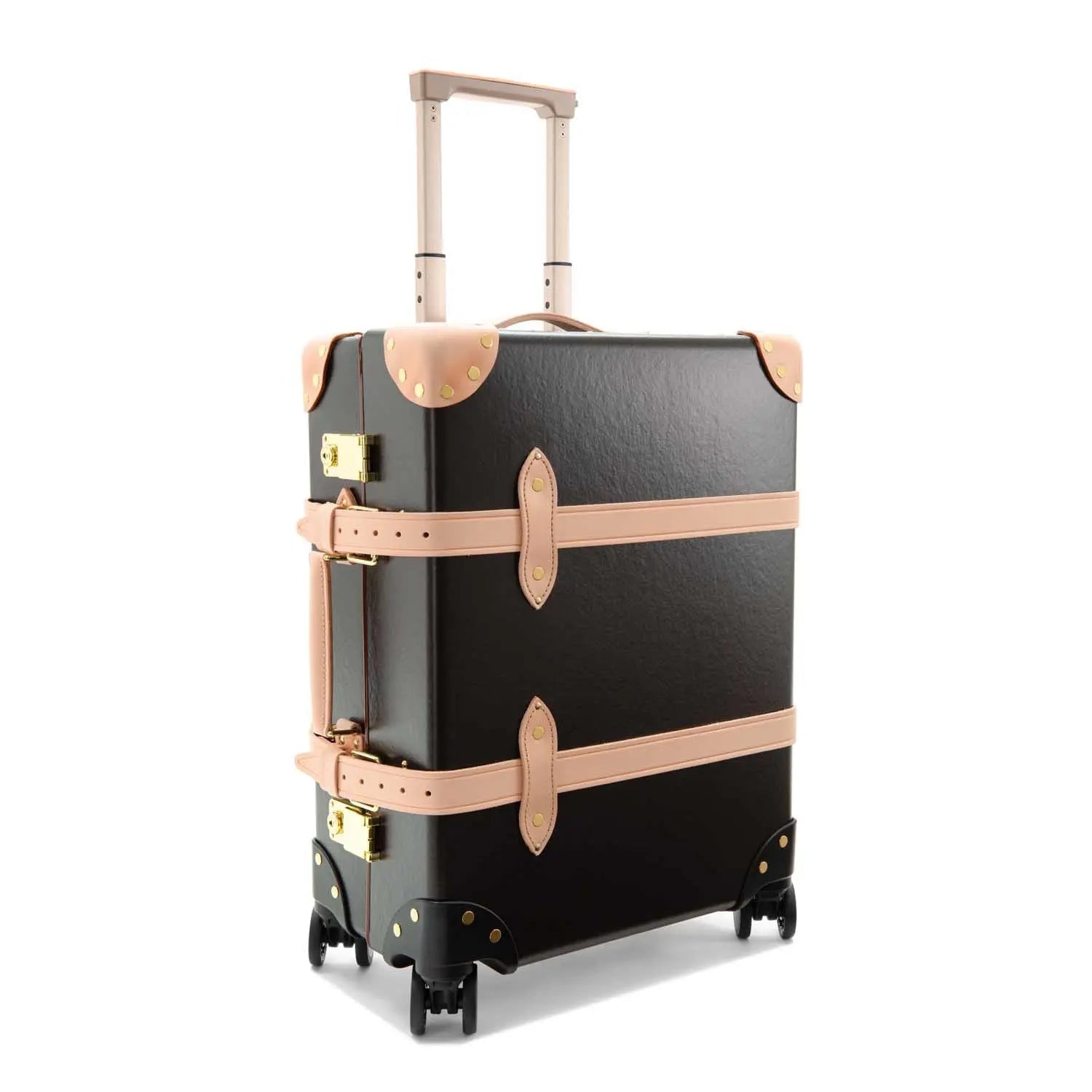 Safari · Carry-On - 4 Wheels | Brown/Natural/Gold - GLOBE-TROTTER