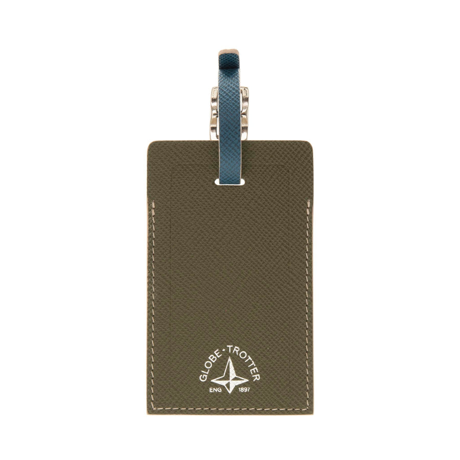 Jet · Luggage Tag | Dark Green/London Store/Chrome – first image