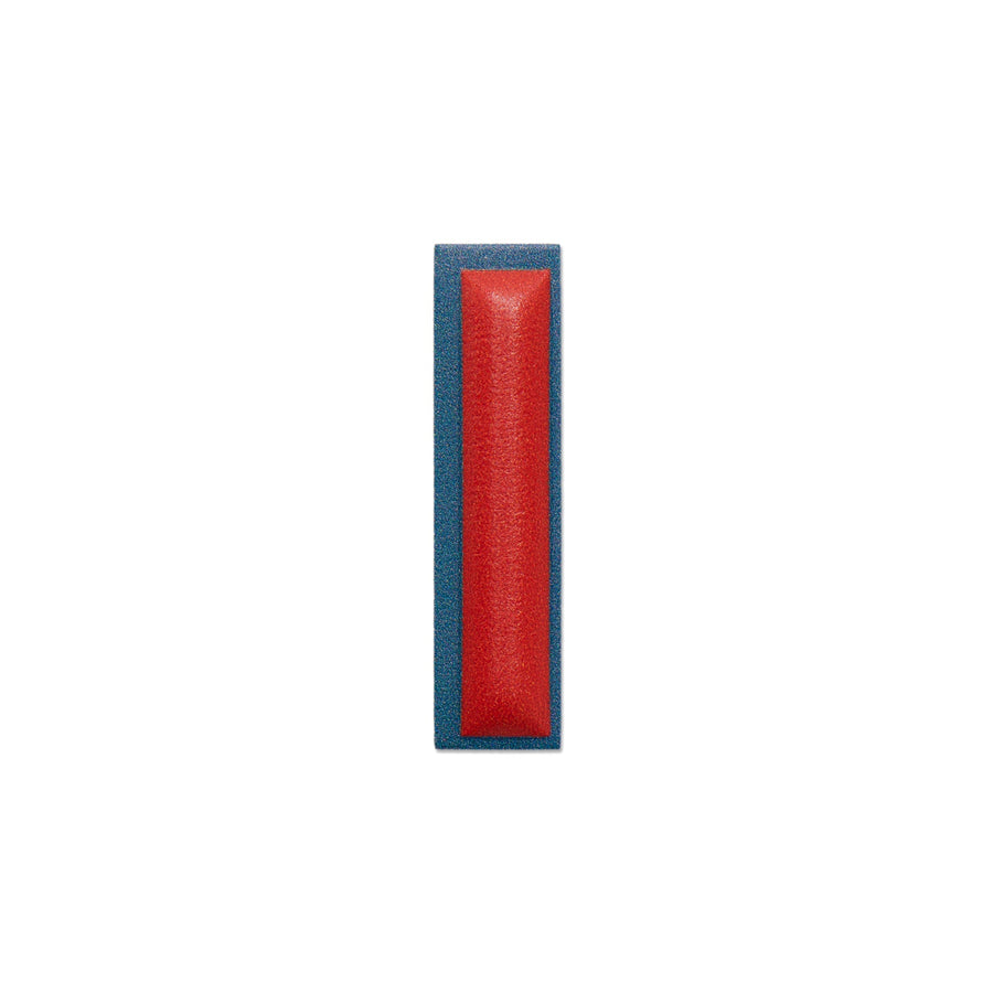 Alphabet · Leather Sticker | Red/Petrol Blue | I – first image