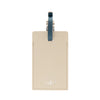 Jet · Luggage Tag | Ivory/Baby Blue/Chrome