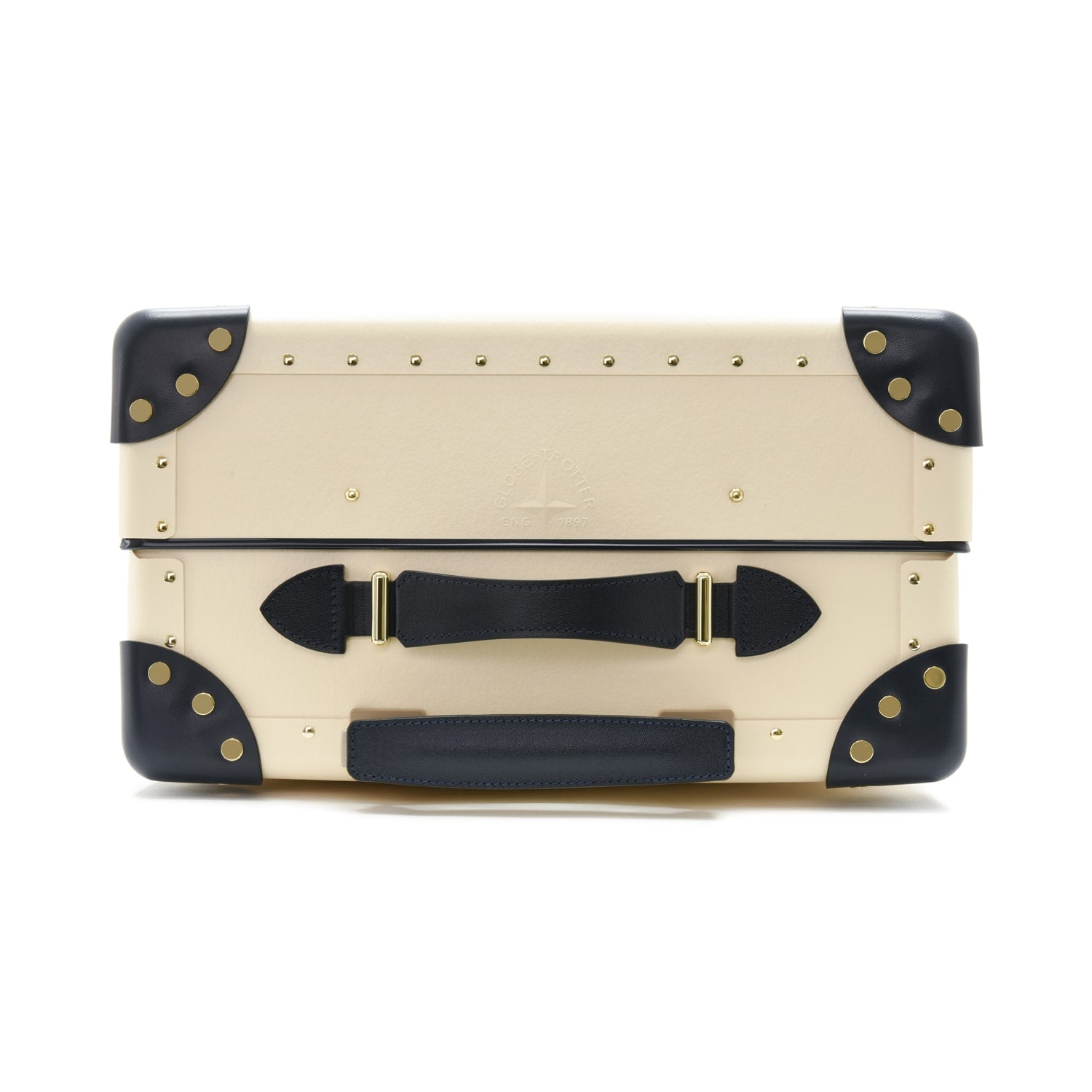 Coronation Special · Carry-On - 4 Wheels | Ivory/Navy/Brass