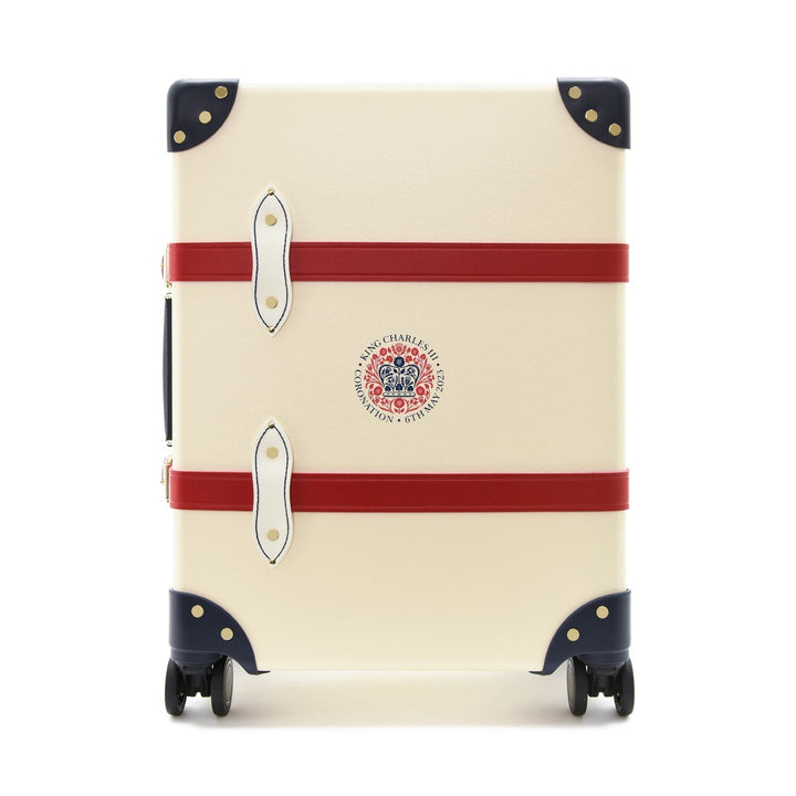 Coronation Special · Carry-On - 4 Wheels | Ivory/Navy/Brass