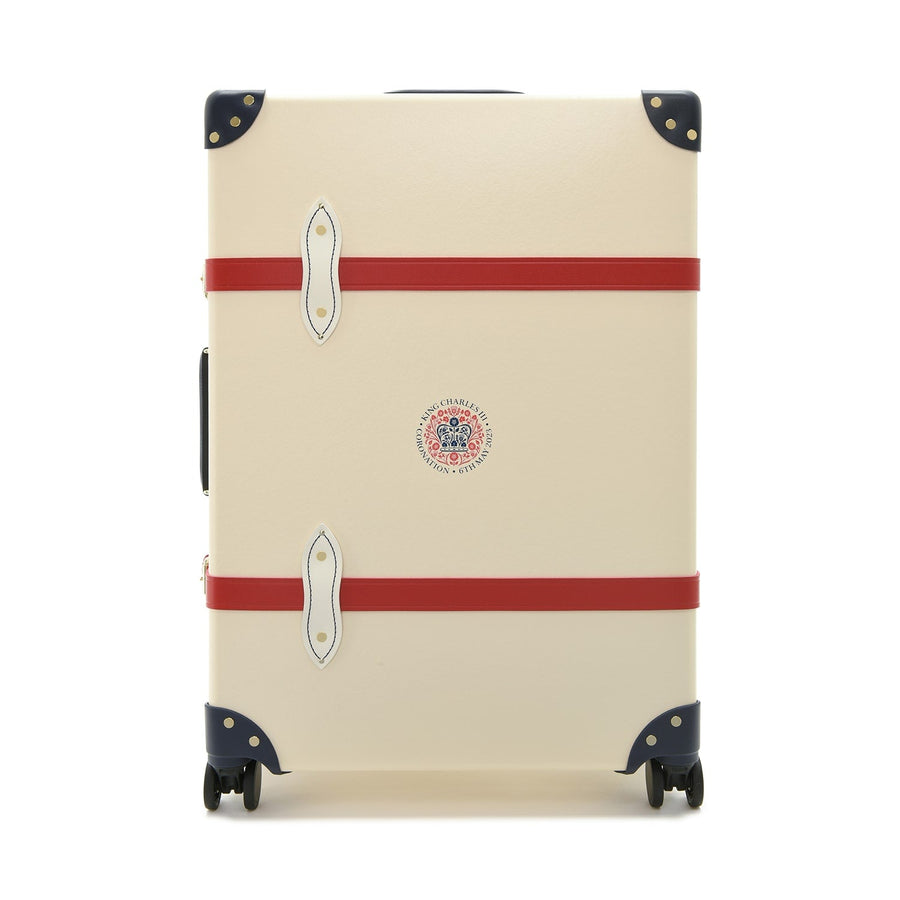 Coronation Special · Large Check-In - 4 Wheels | Ivory/Navy/Gold – first image