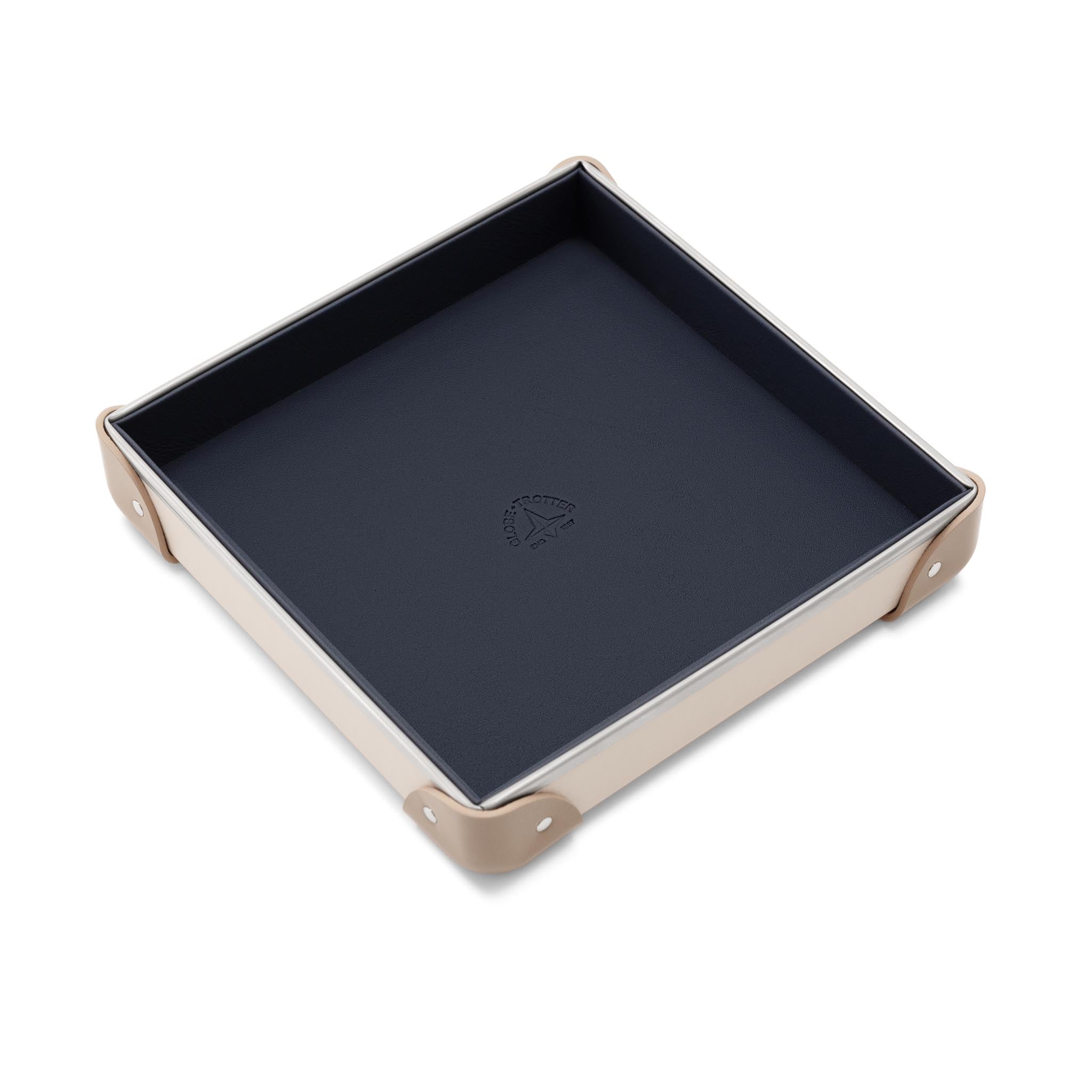 Home Collection · Key Tray | Chalk/Moss/Chrome