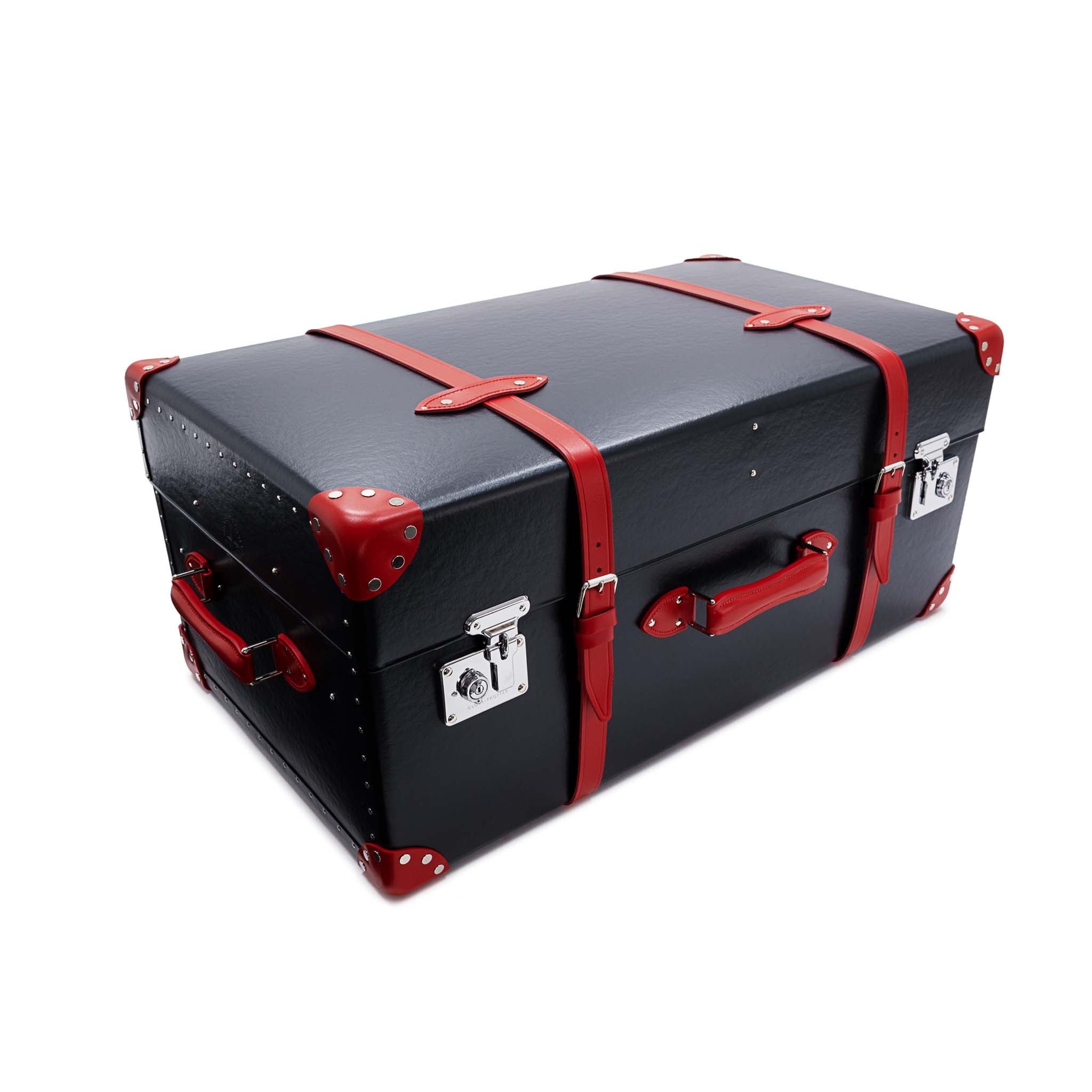Centenary · Steamer Home Trunk | Navy/Red/Chrome