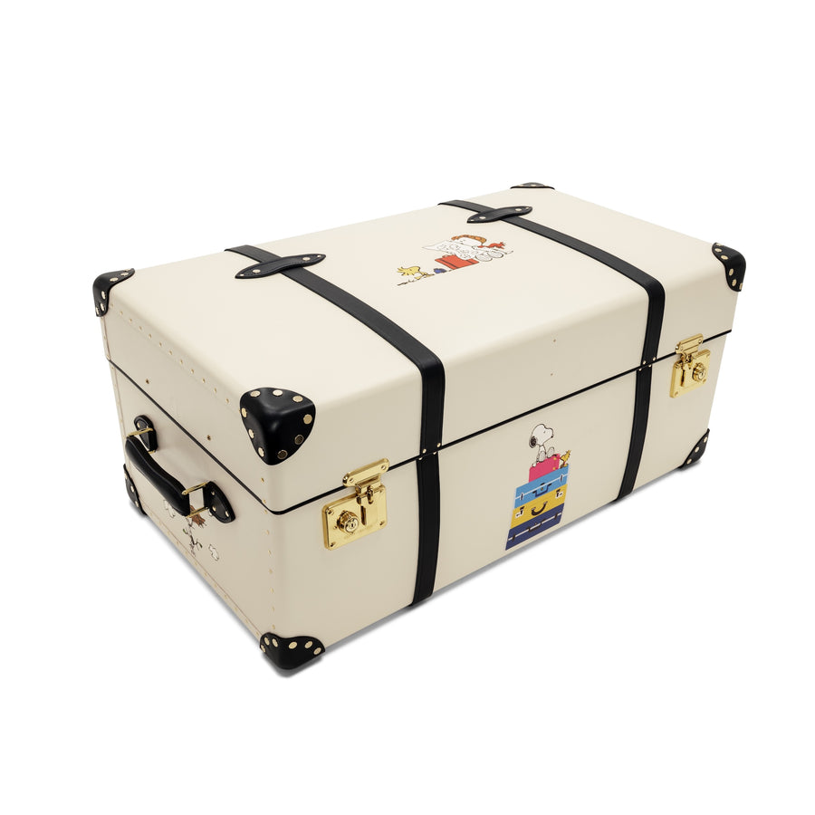 Peanuts · Steamer Home Trunk | Ivory/Navy/Gold – first image