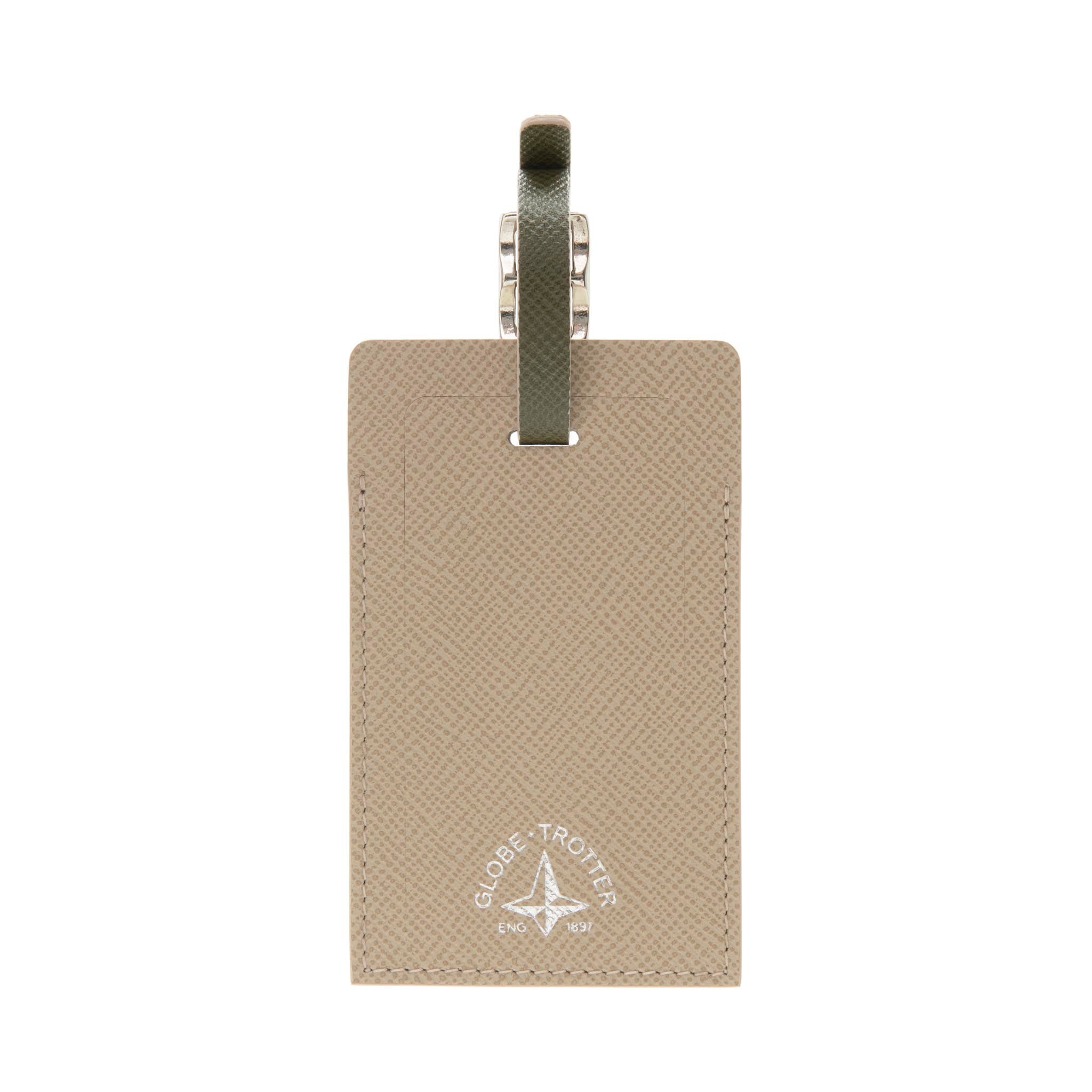 Jet · Luggage Tag | London Stone/Ivory/Chrome