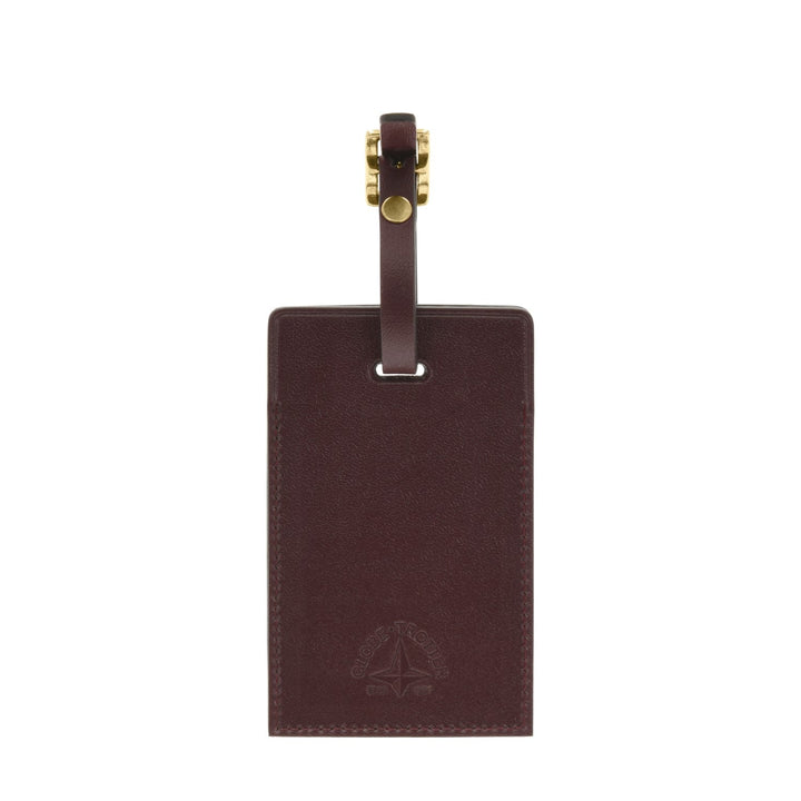 Luggage Tag | Burgundy - GLOBE-TROTTER