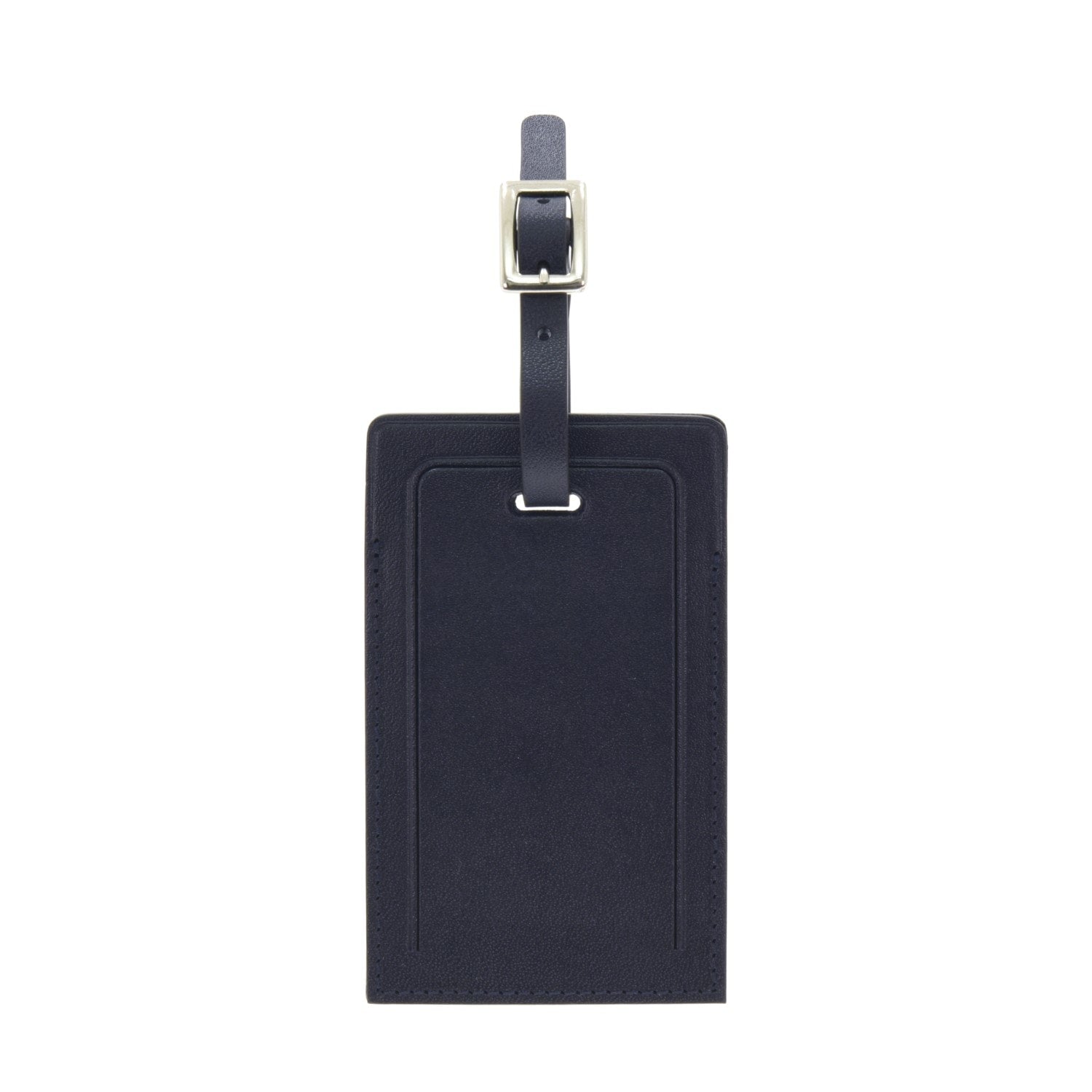 Globe-Trotter | Luggage Tag | Burgundy/Chrome | Luxury Luggage Tag