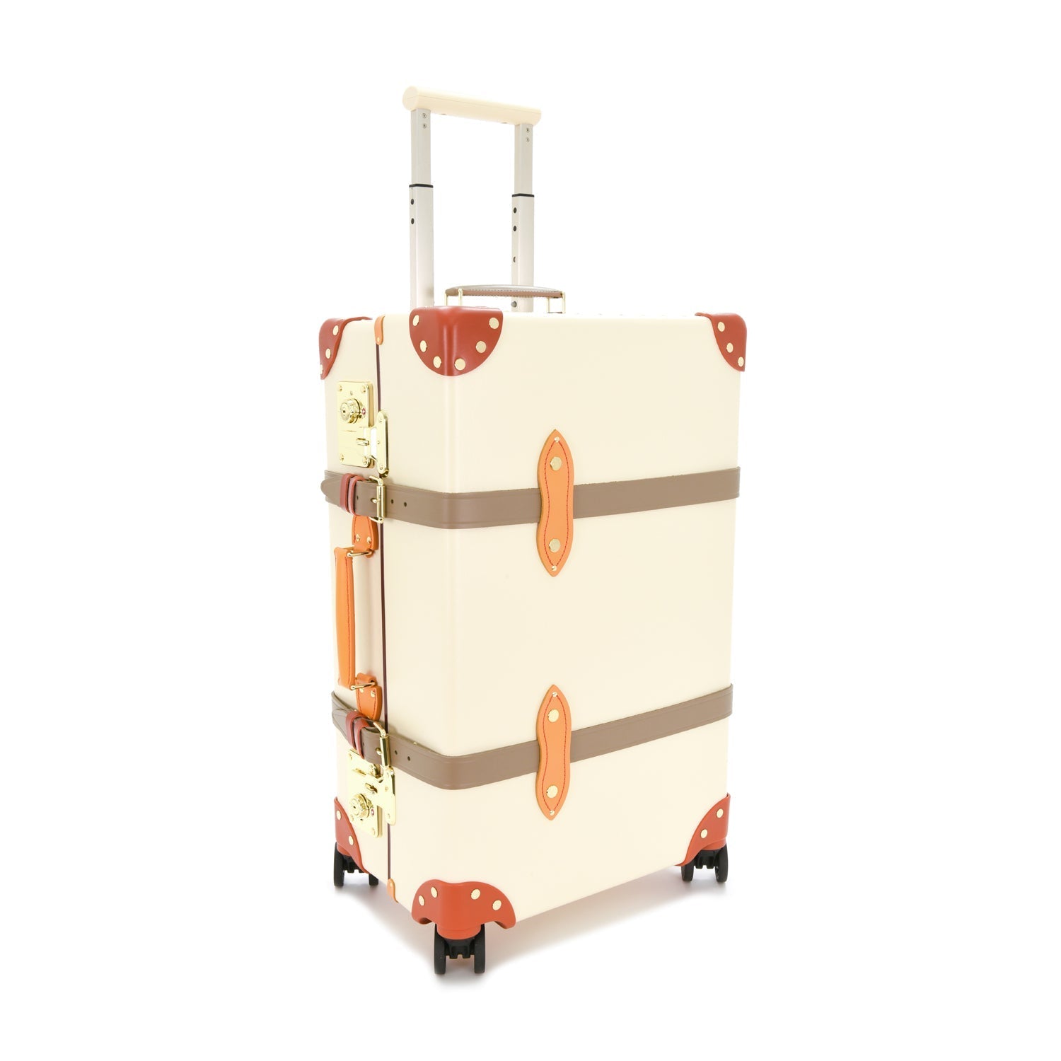 Melrose · Medium Check-In - 4 Wheels | Ivory/Multi - GLOBE-TROTTER