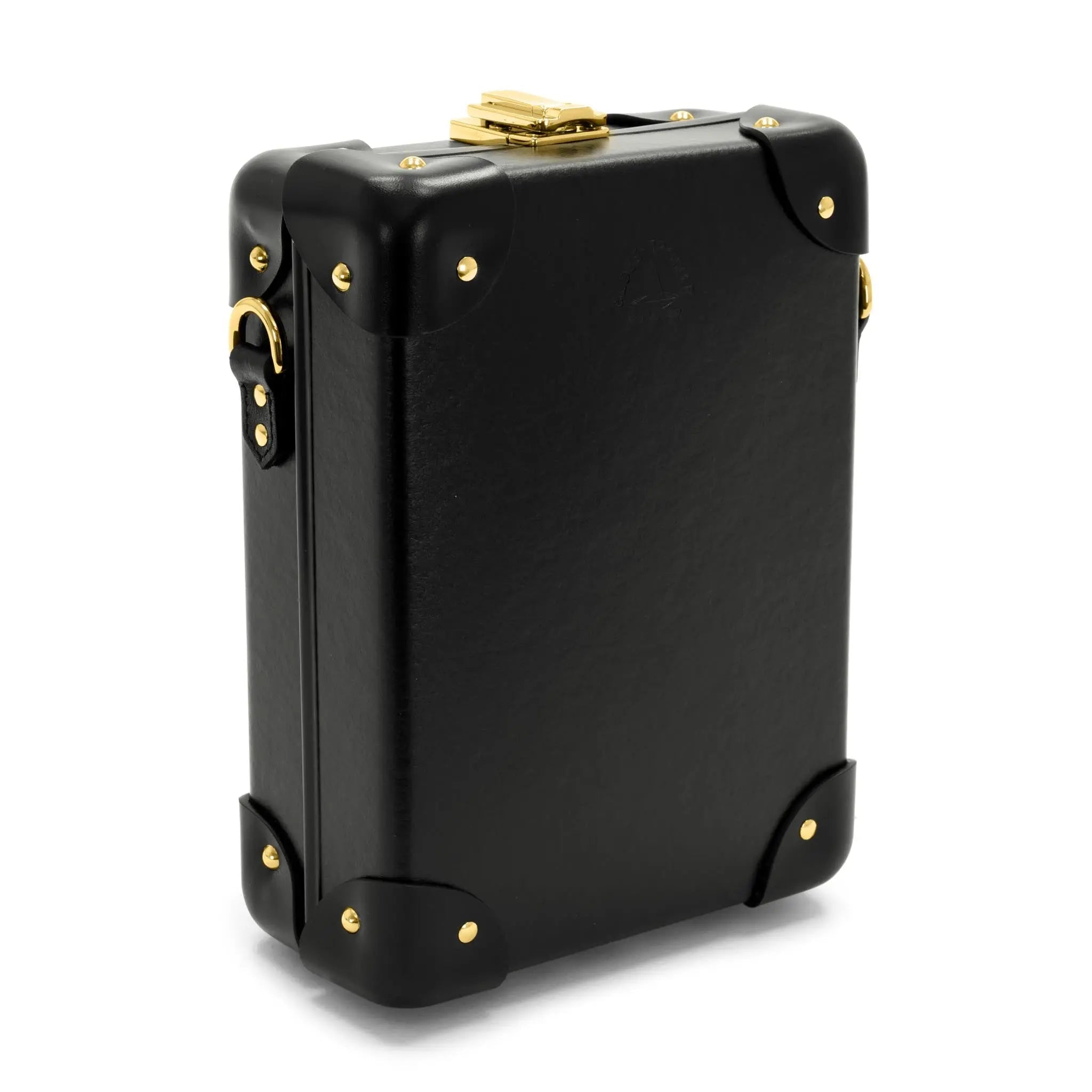 Centenary · Messenger Case | Black/Black/Gold - GLOBE-TROTTER