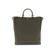 Metropolis · Tote Bag | Olive/Chrome