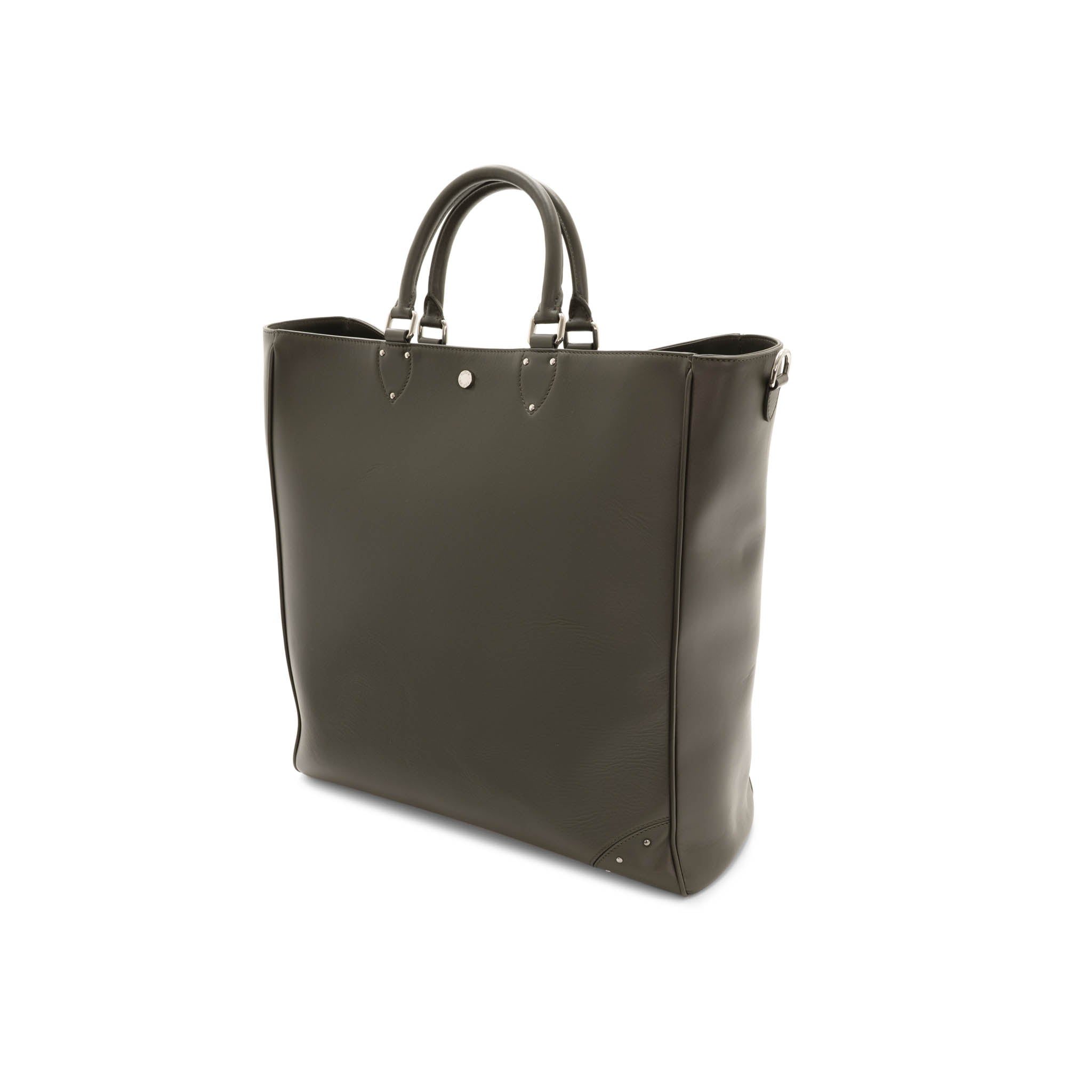 Metropolis · Tote Bag | Olive/Chrome