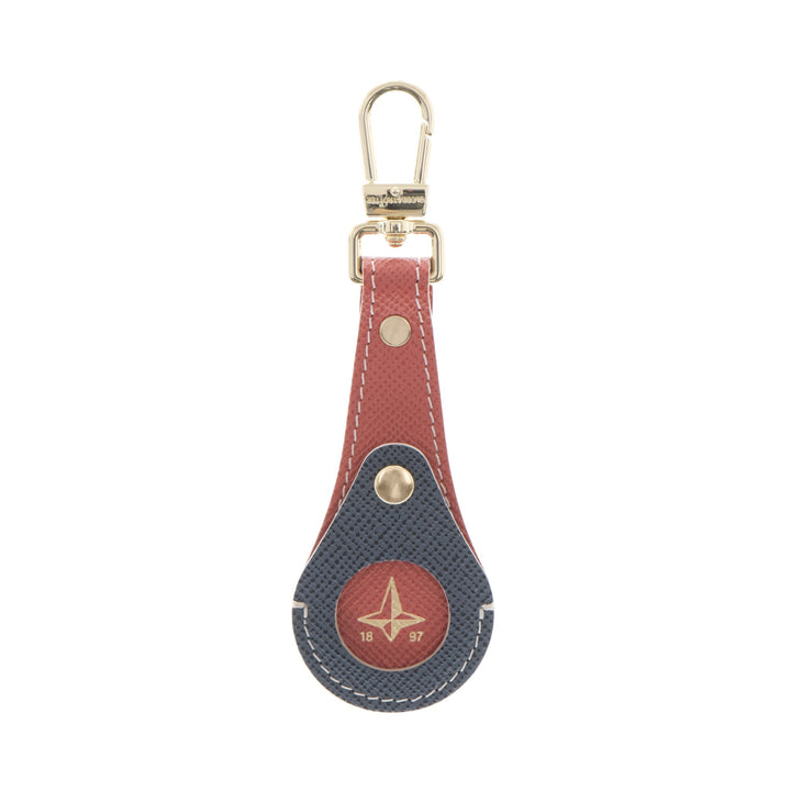 Jet · Air Tag Holder | Navy/Coral/Gold