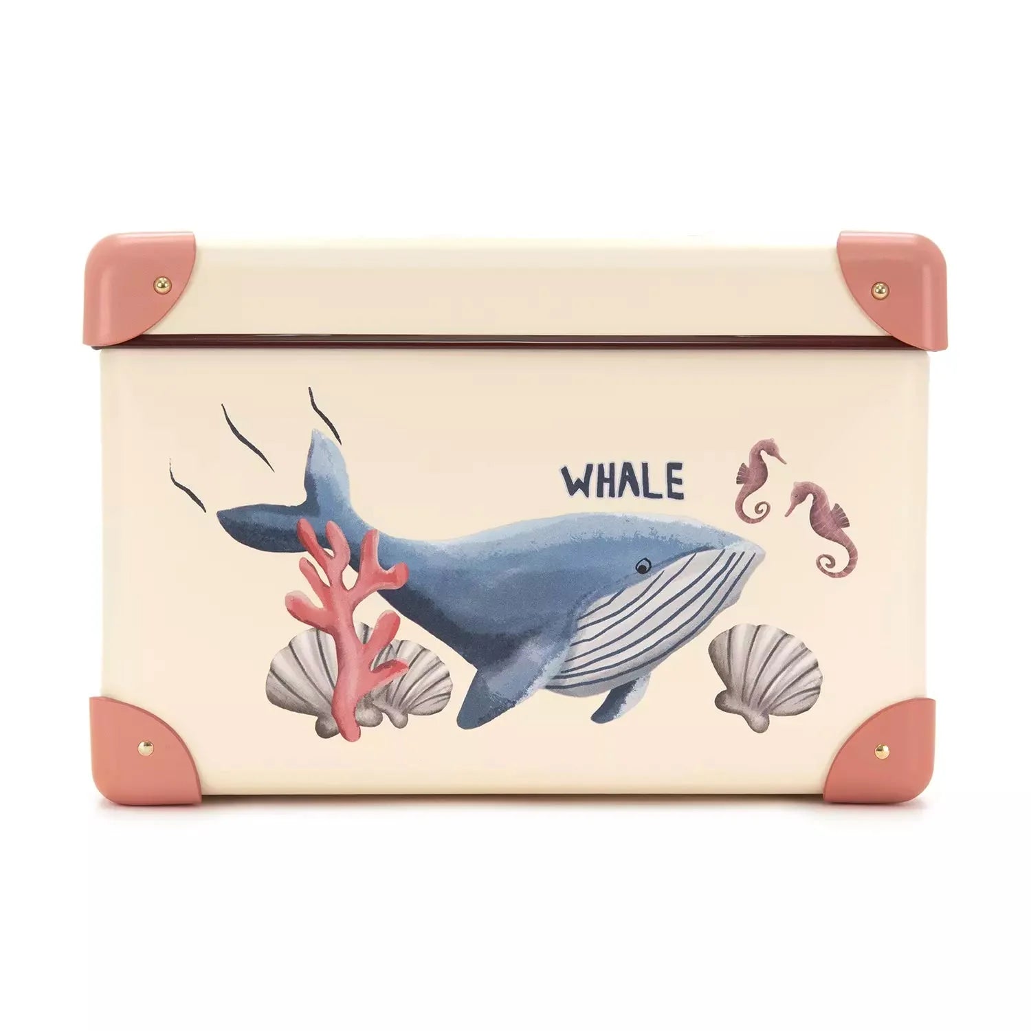 Occasions · Custom Children's Keepsake Box | Sea Life - Ivory/Desert Rose - GLOBE-TROTTER