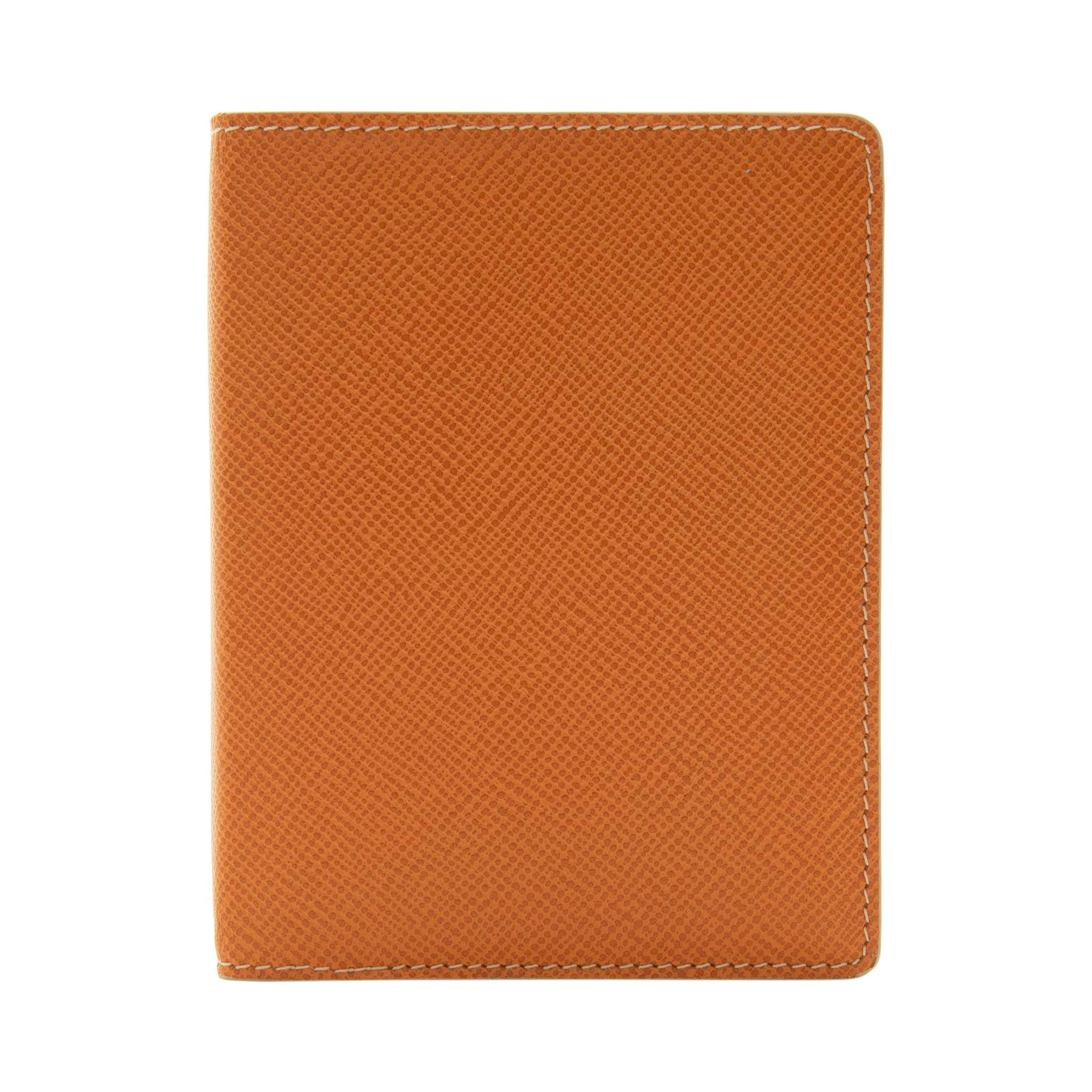Jet · Passport Sleeve | Orange/London Stone