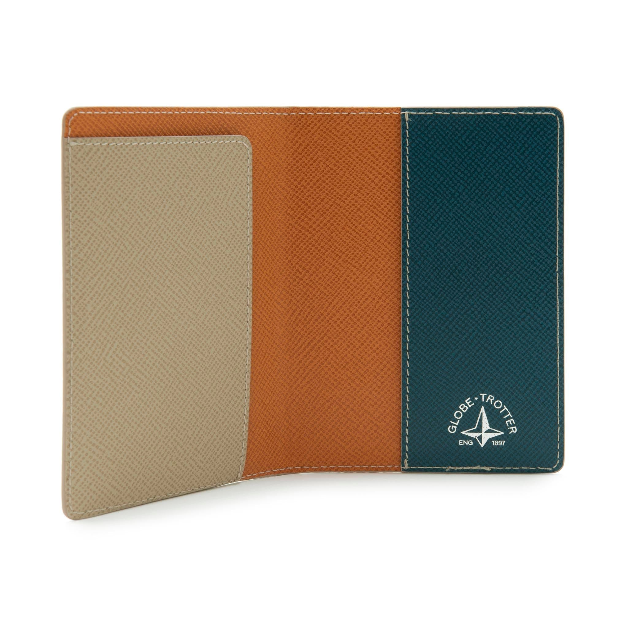 Jet · Passport Sleeve | Orange/London Stone/Teal