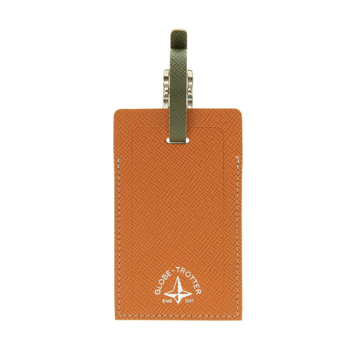 Jet · Large Luggage Tags | Orange/Teal/Dark Green/Chrome
