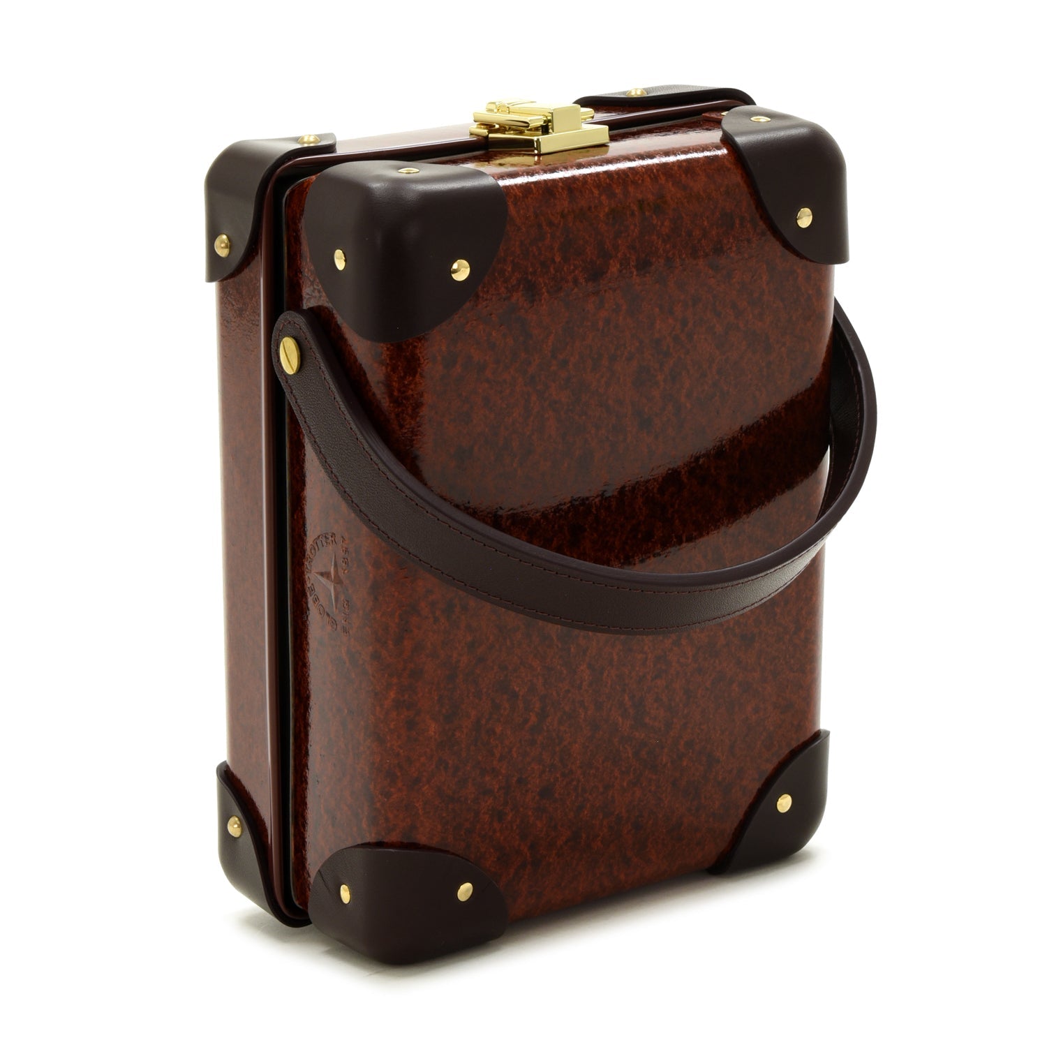 Orient · 3-Slot Watch Case | Urushi/Burgundy - GLOBE-TROTTER