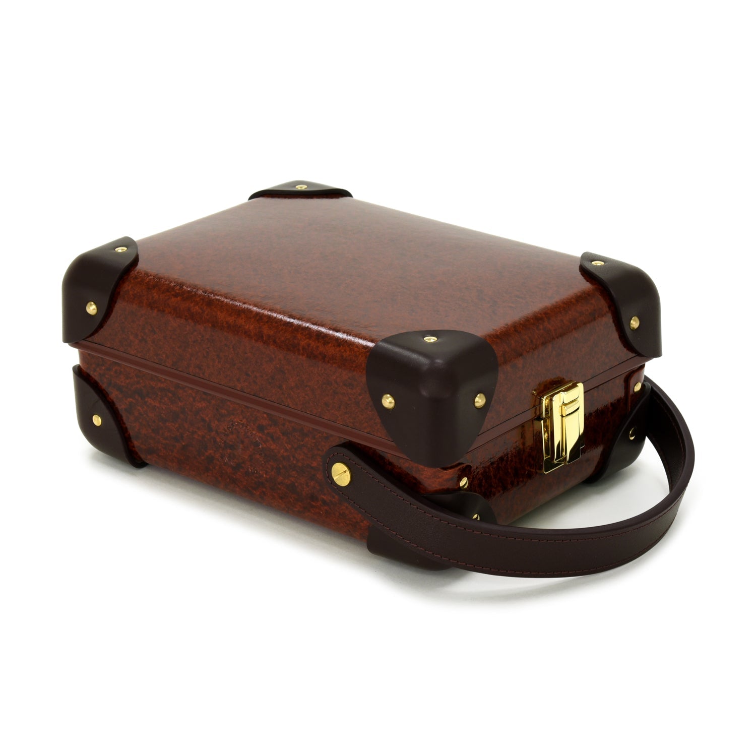 Orient · 3-Slot Watch Case | Urushi/Burgundy - GLOBE-TROTTER