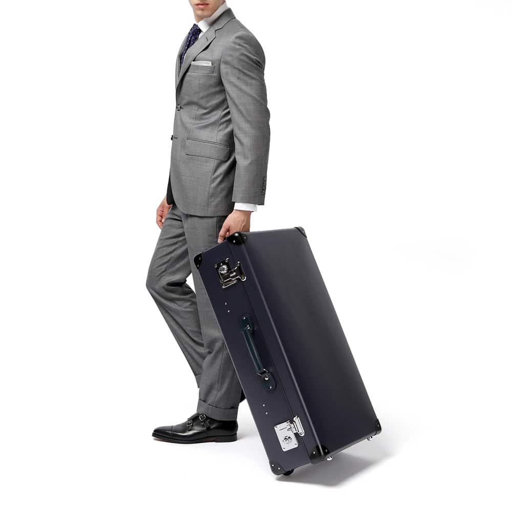 Original · Large Suitcase | Navy/Black - GLOBE-TROTTER