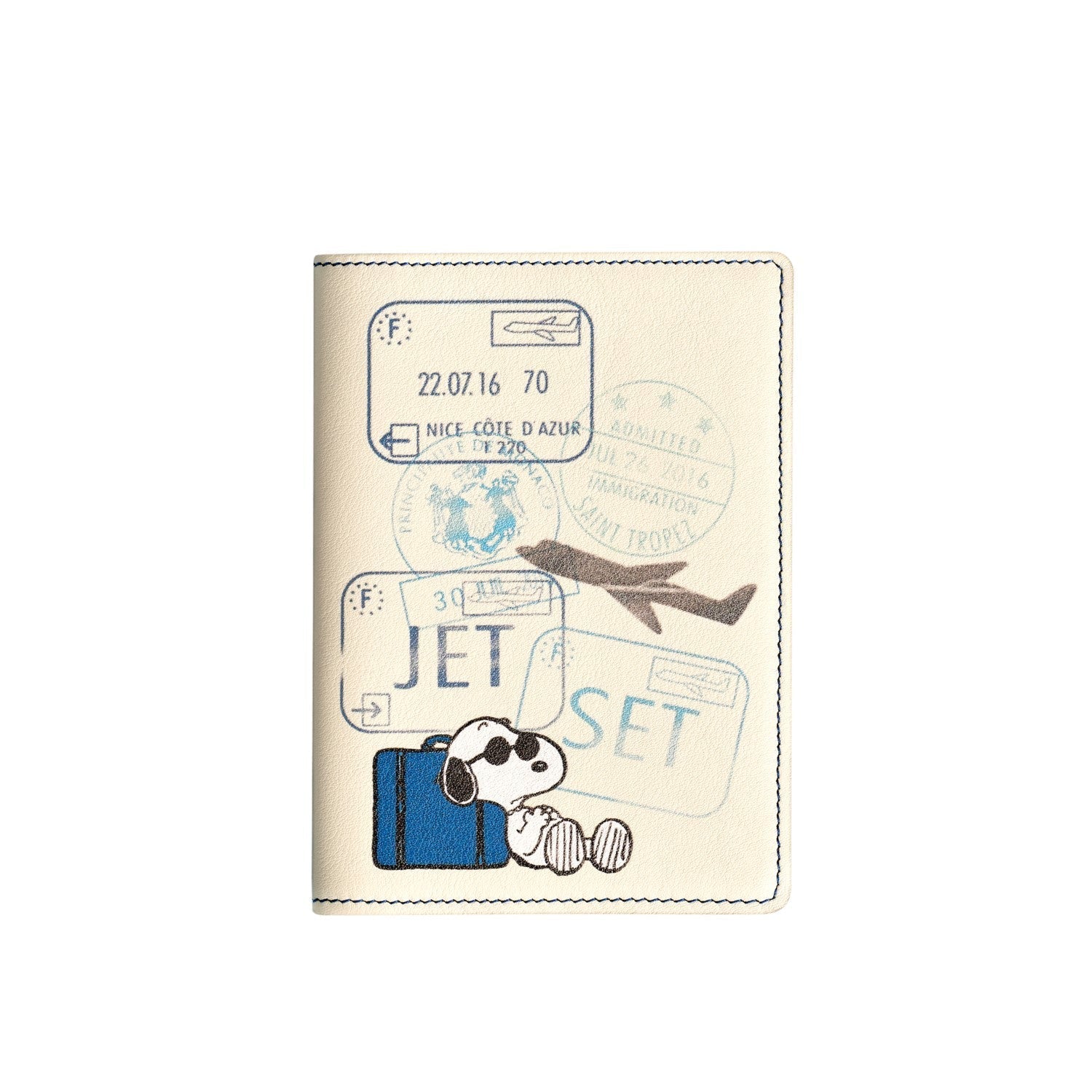 PEANUTS · Passport Cover | Ivory - GLOBE-TROTTER