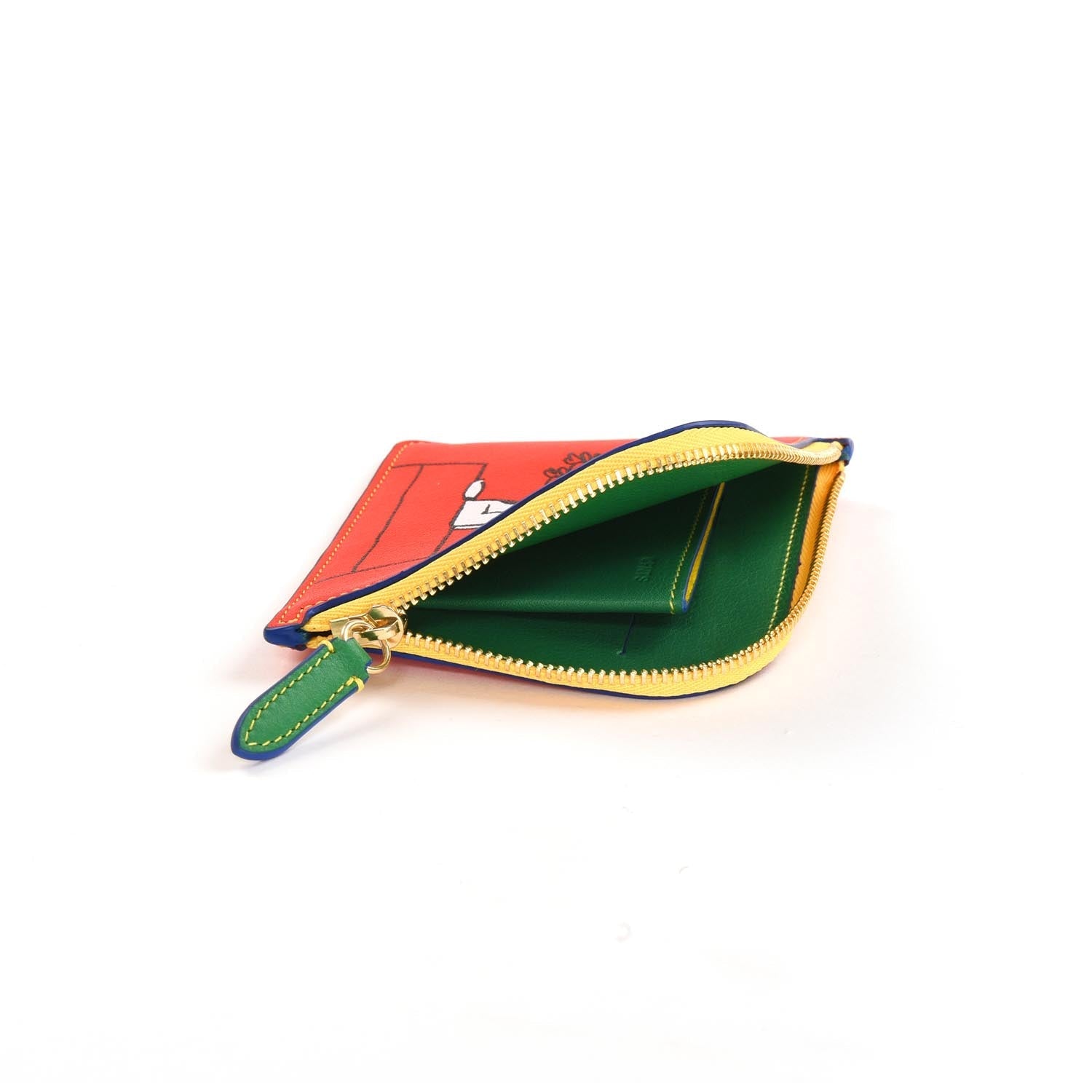 PEANUTS · Zipped Wallet | Red - GLOBE-TROTTER