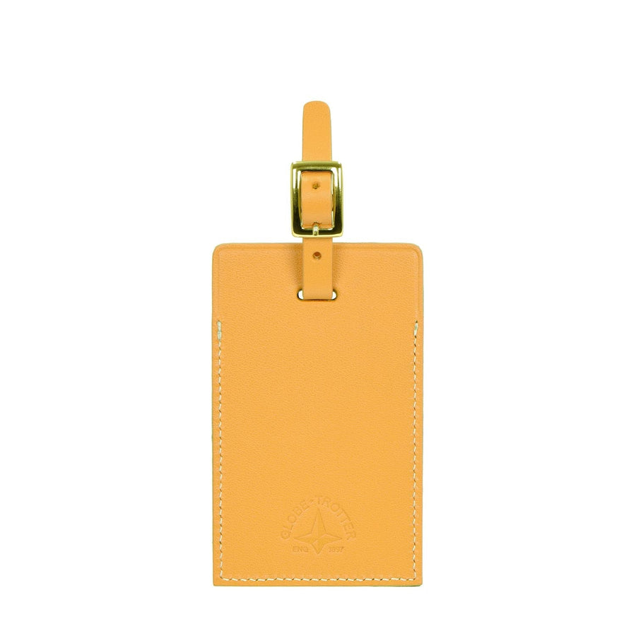 Palm Springs · Luggage Tag | Warm Yellow/Cobalt/Gold – first image