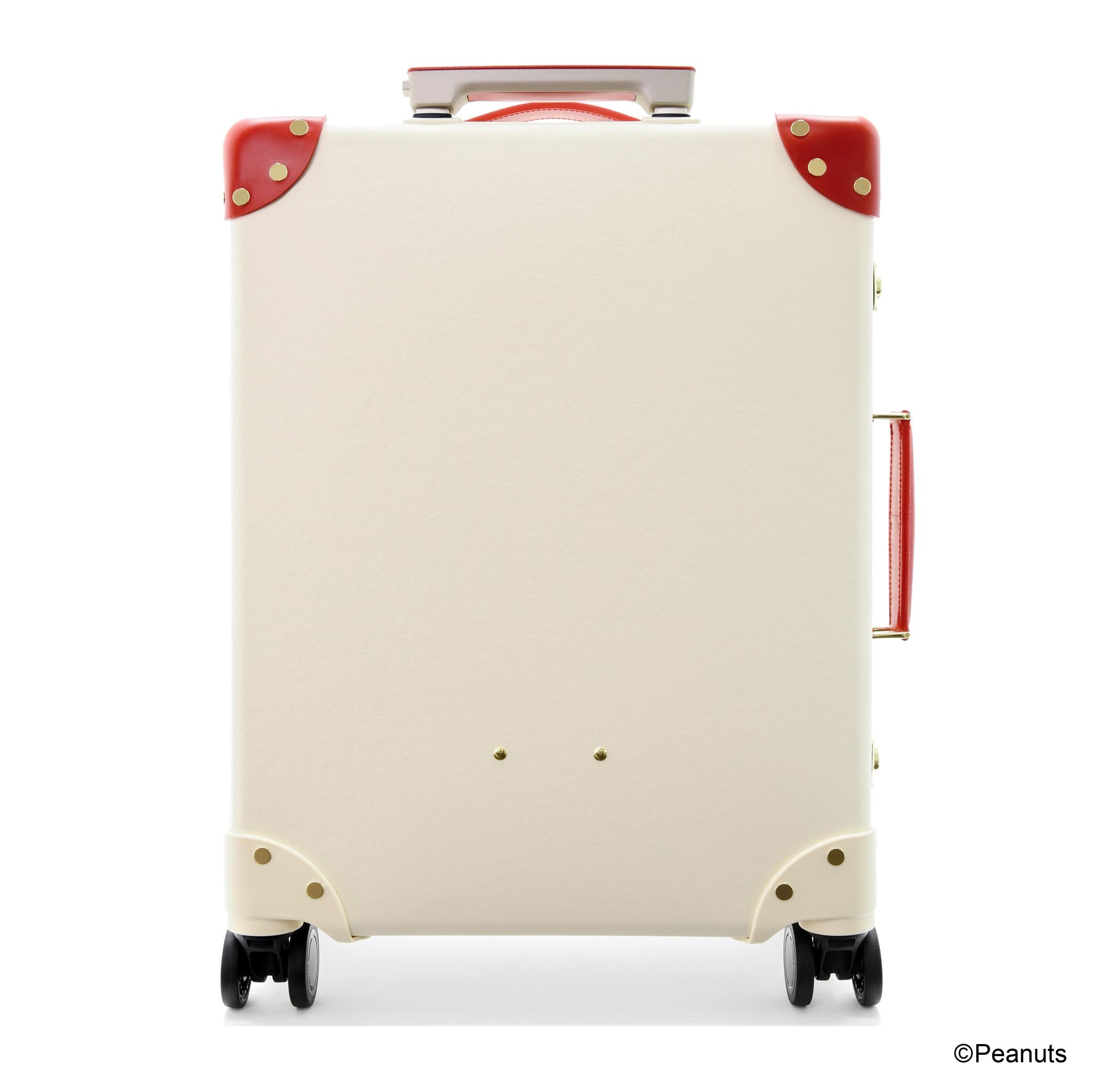 PEANUTS · Carry-On - 4 Wheels | Ivory/Red/Gold